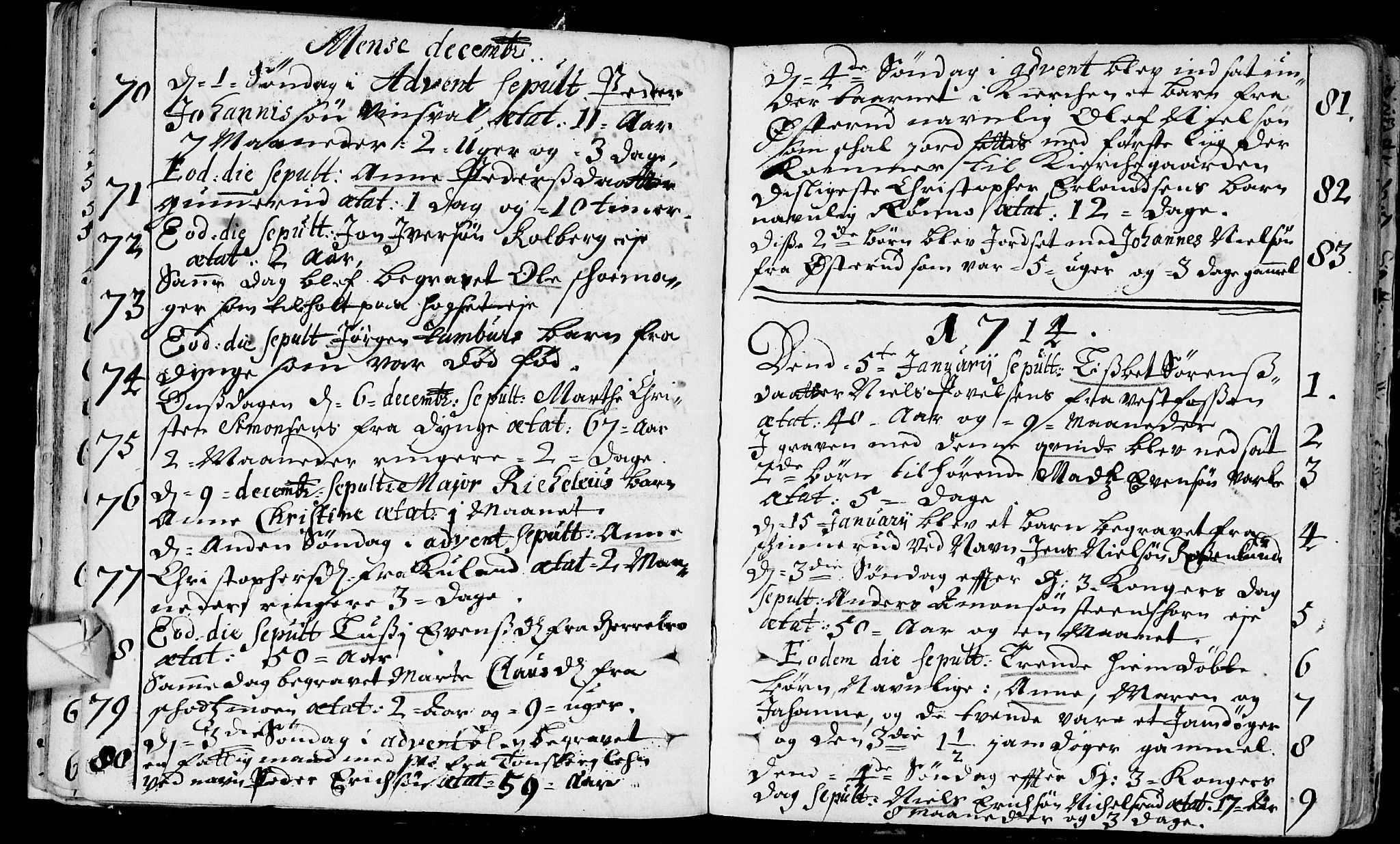 Eiker kirkebøker, AV/SAKO-A-4/F/Fa/L0006: Parish register (official) no. I 6 /1, 1705-1733