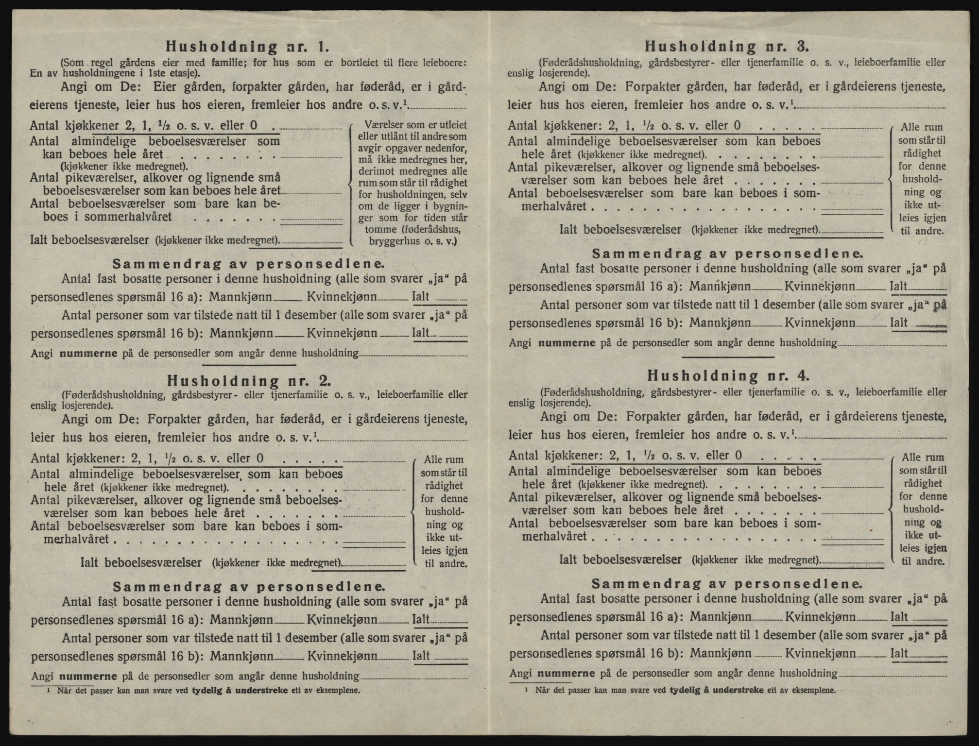 SAO, 1920 census for Øymark, 1920, p. 274