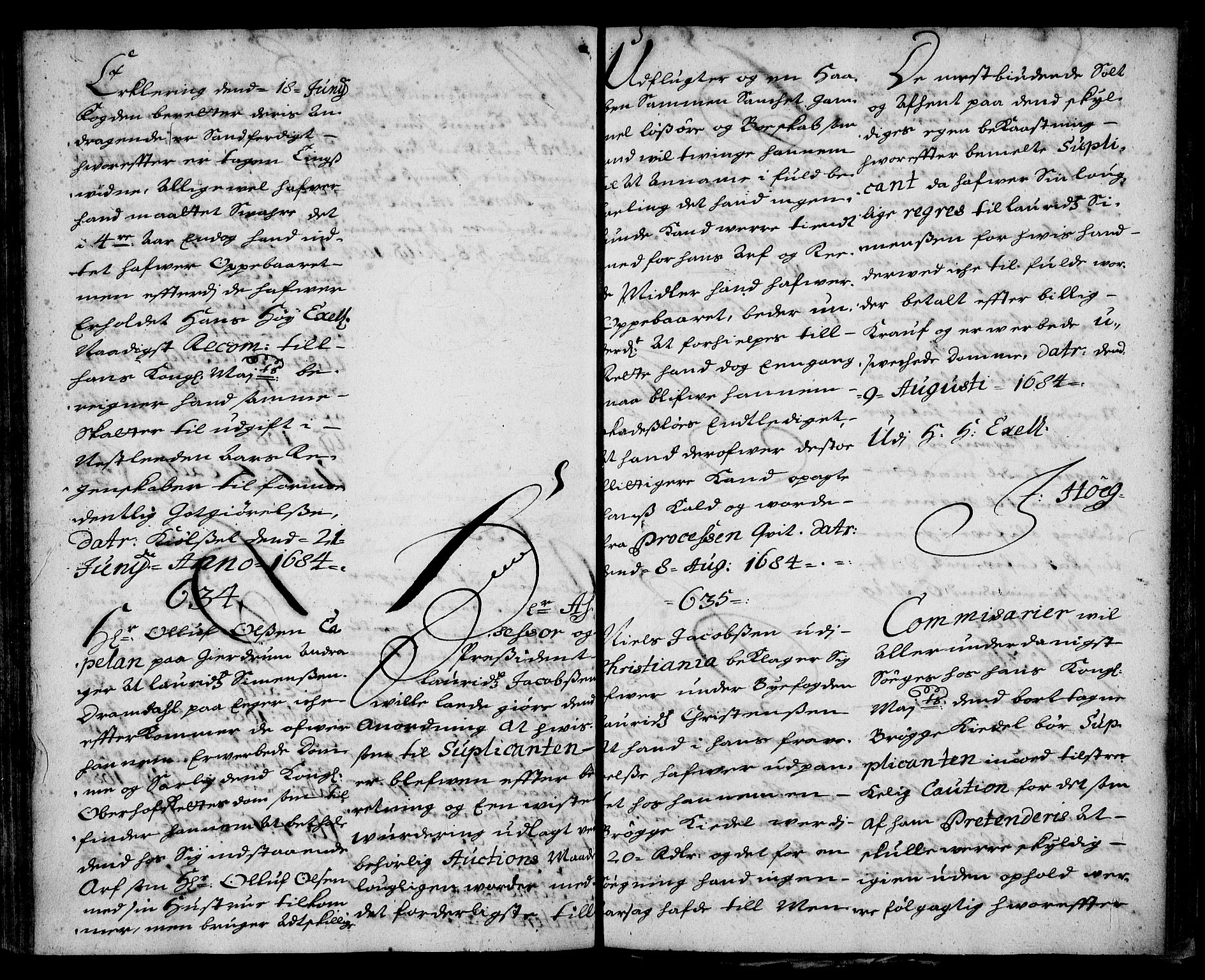 Stattholderembetet 1572-1771, AV/RA-EA-2870/Ae/L0001: Supplikasjons- og resolusjonsprotokoll, 1683-1684
