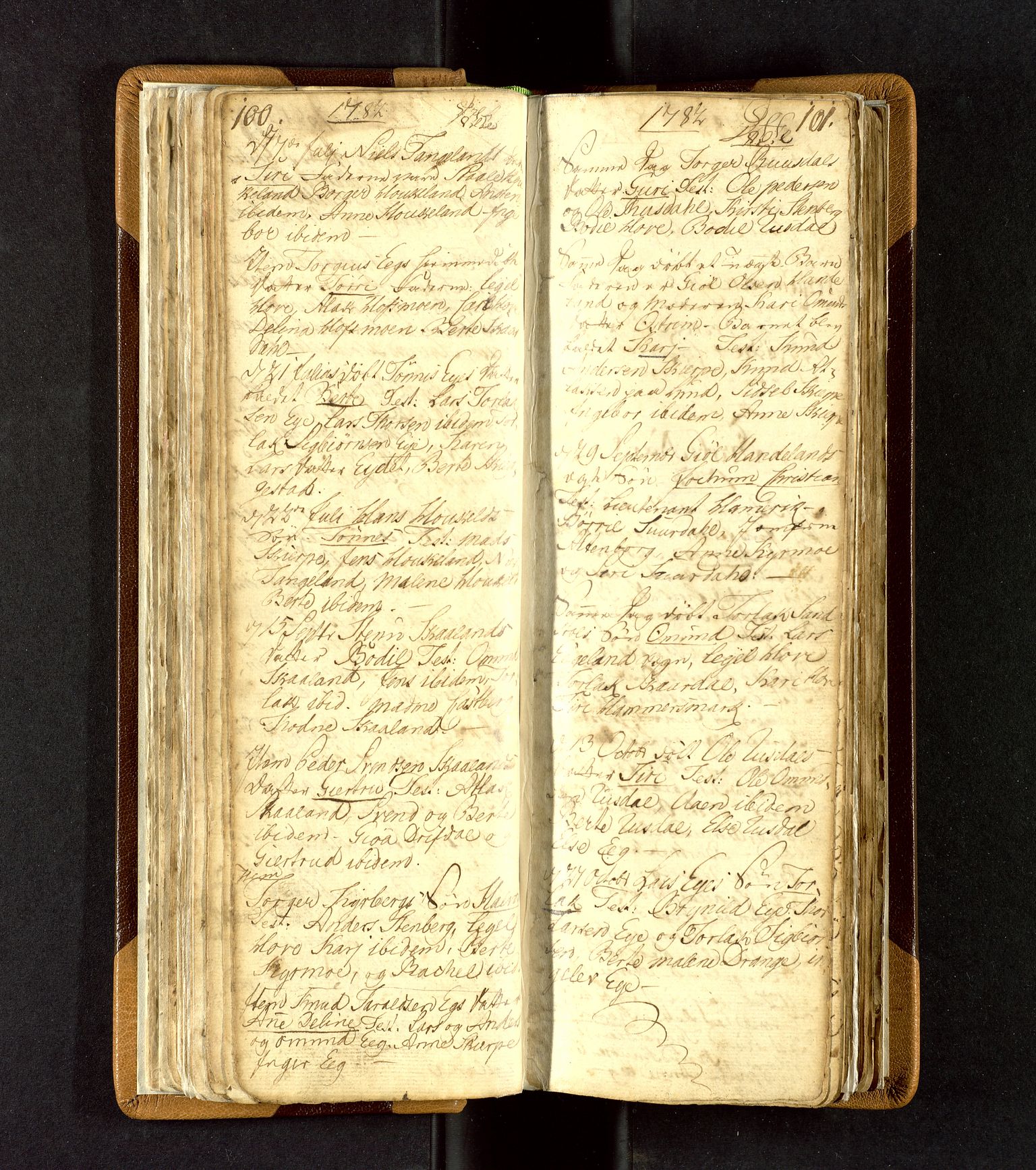 Lund sokneprestkontor, AV/SAST-A-101809/S06/L0003: Parish register (official) no. A 3, 1761-1801, p. 100-101