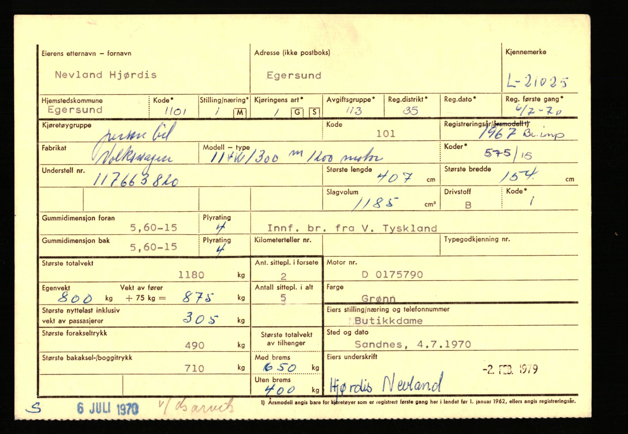 Stavanger trafikkstasjon, AV/SAST-A-101942/0/F/L0037: L-20500 - L-21499, 1930-1971, p. 1559