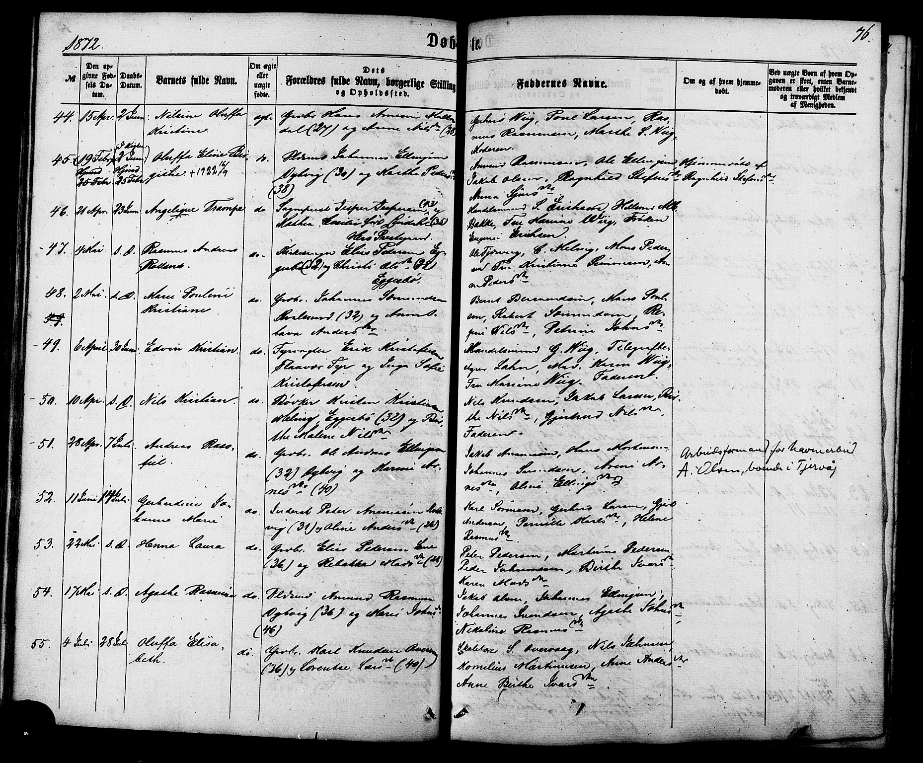 Ministerialprotokoller, klokkerbøker og fødselsregistre - Møre og Romsdal, AV/SAT-A-1454/507/L0071: Parish register (official) no. 507A06, 1863-1878, p. 76