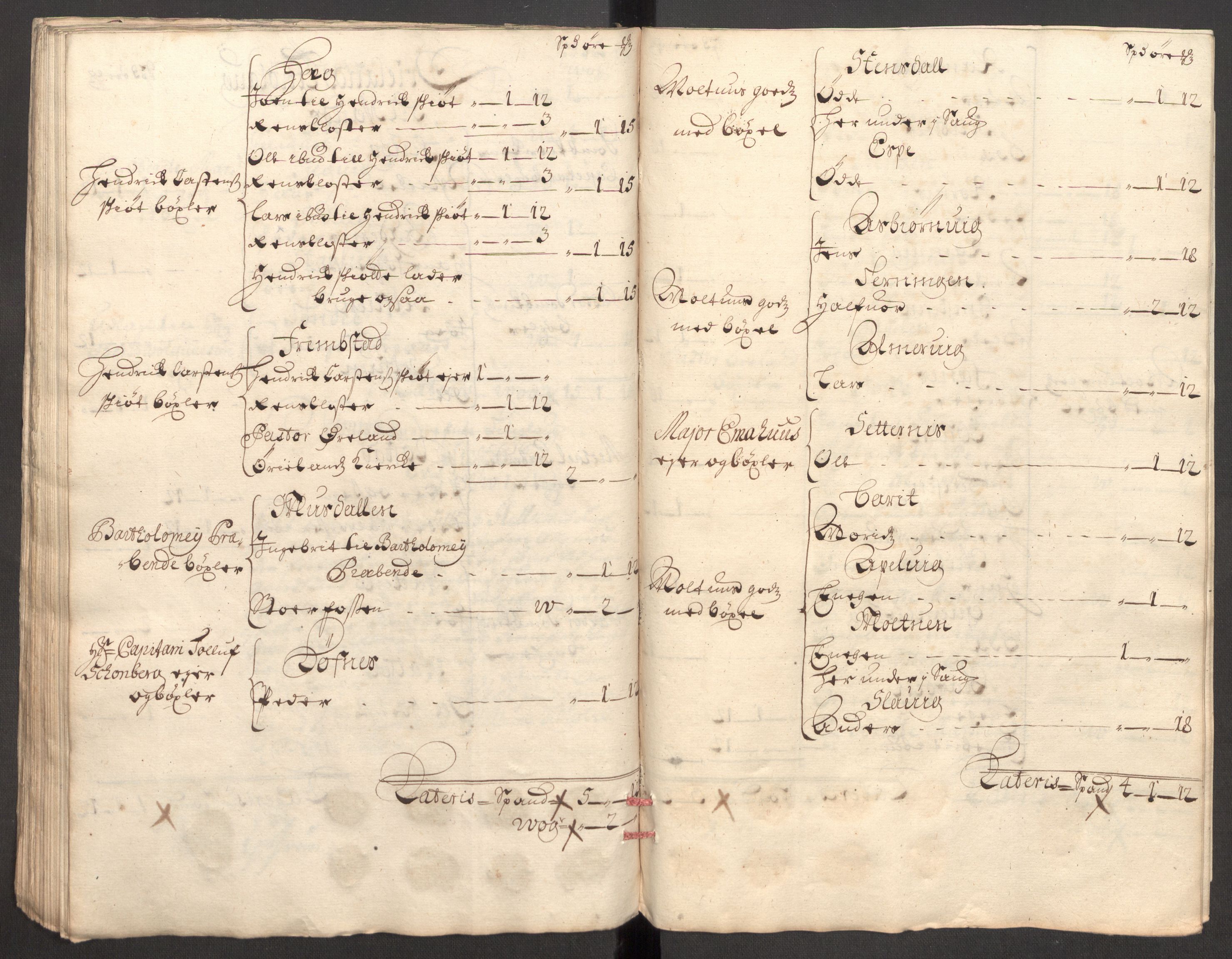 Rentekammeret inntil 1814, Reviderte regnskaper, Fogderegnskap, RA/EA-4092/R57/L3857: Fogderegnskap Fosen, 1706-1707, p. 70