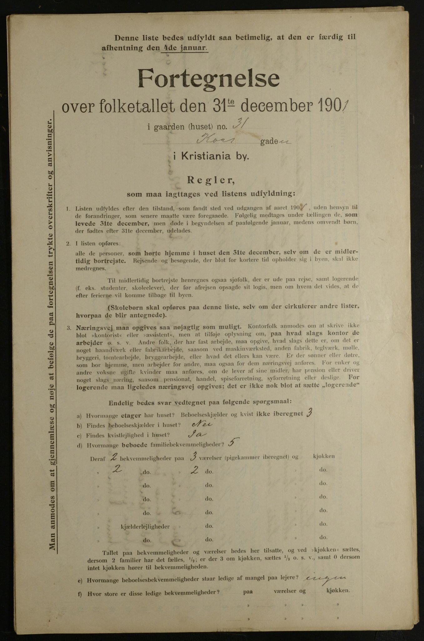 OBA, Municipal Census 1901 for Kristiania, 1901, p. 8221
