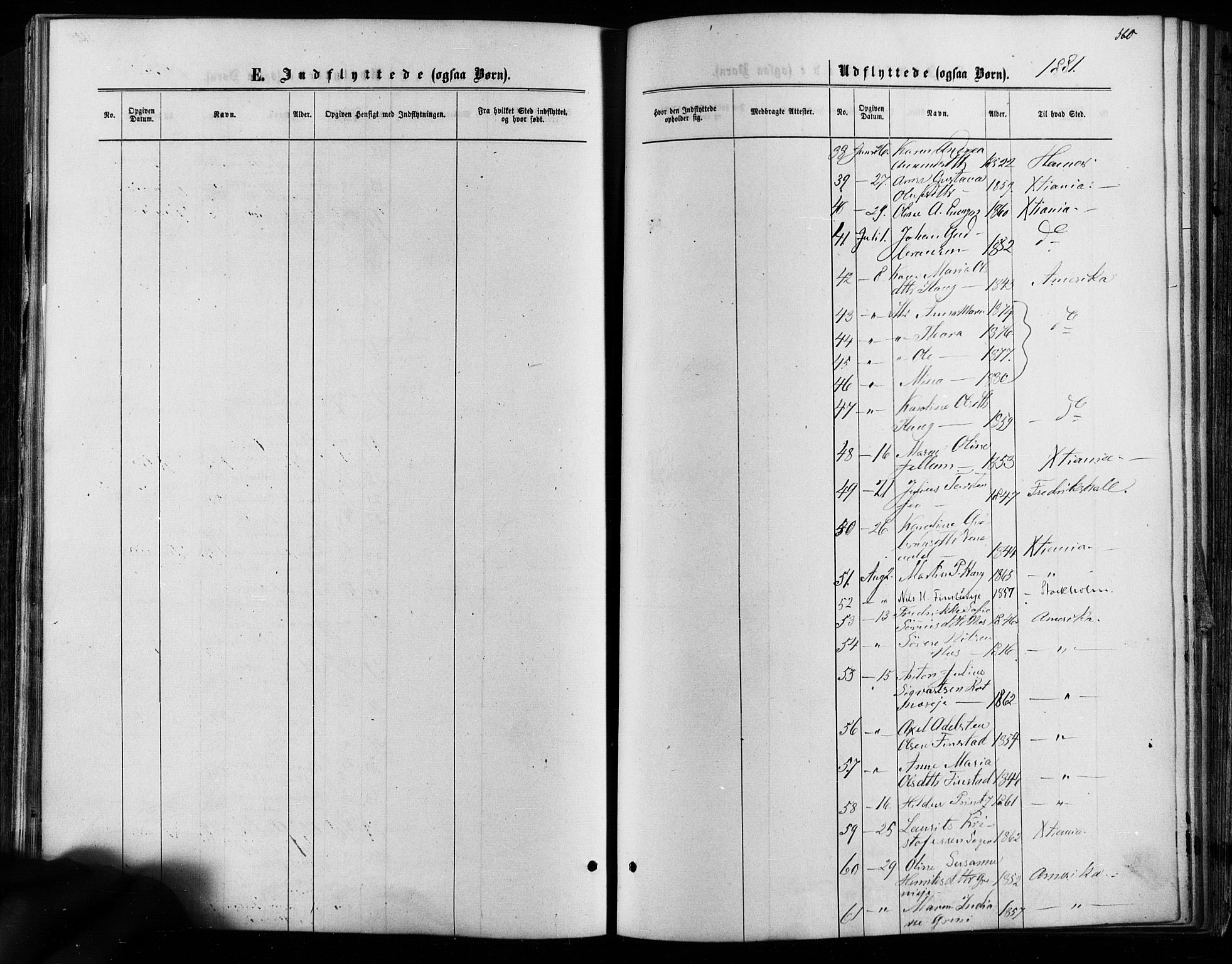 Nes prestekontor Kirkebøker, AV/SAO-A-10410/F/Fa/L0009: Parish register (official) no. I 9, 1875-1882, p. 560