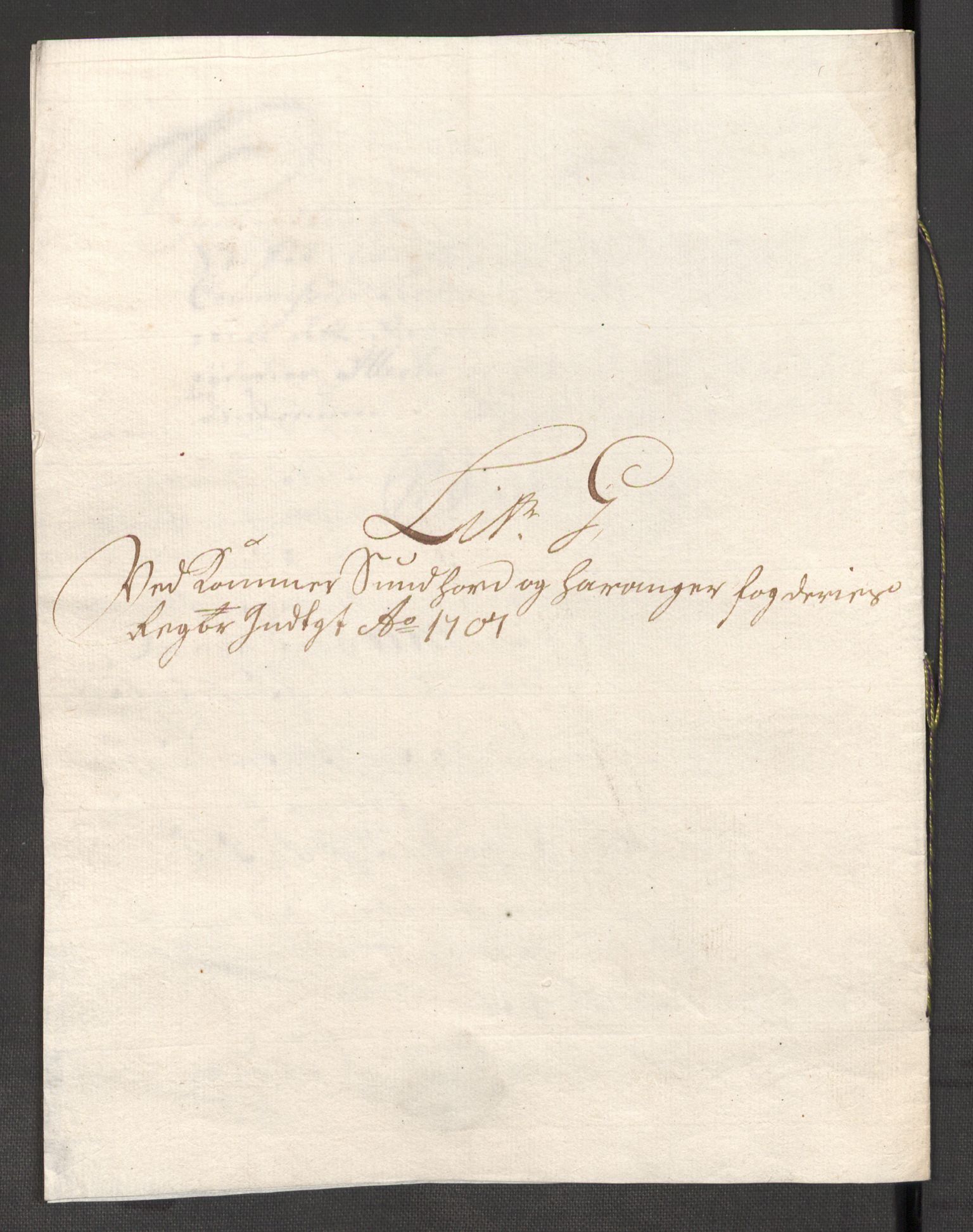 Rentekammeret inntil 1814, Reviderte regnskaper, Fogderegnskap, AV/RA-EA-4092/R48/L2984: Fogderegnskap Sunnhordland og Hardanger, 1706-1707, p. 439