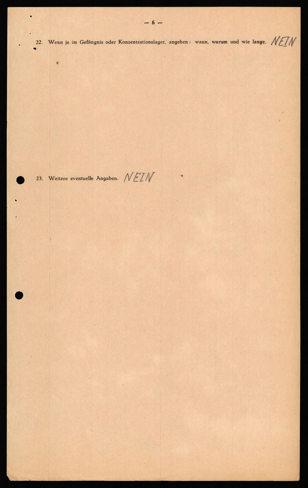 Forsvaret, Forsvarets overkommando II, RA/RAFA-3915/D/Db/L0041: CI Questionaires.  Diverse nasjonaliteter., 1945-1946, p. 316