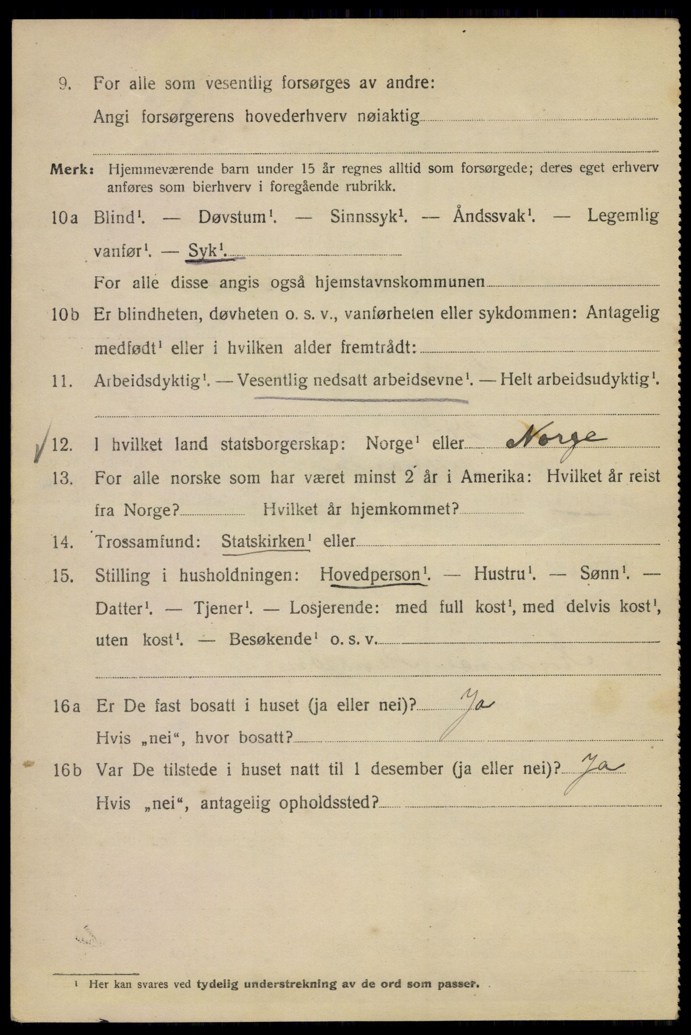 SAO, 1920 census for Kristiania, 1920, p. 521522