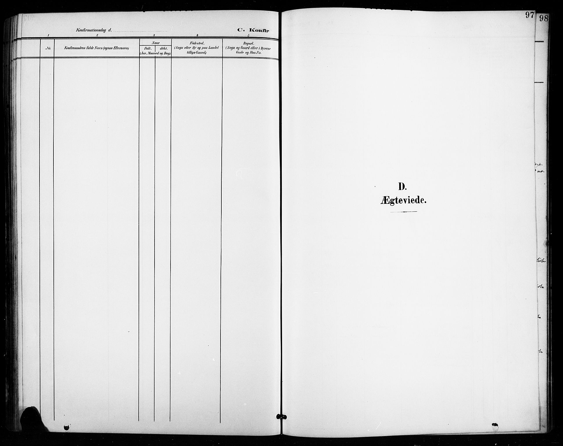 Vestre Toten prestekontor, SAH/PREST-108/H/Ha/Hab/L0016: Parish register (copy) no. 16, 1901-1915, p. 97
