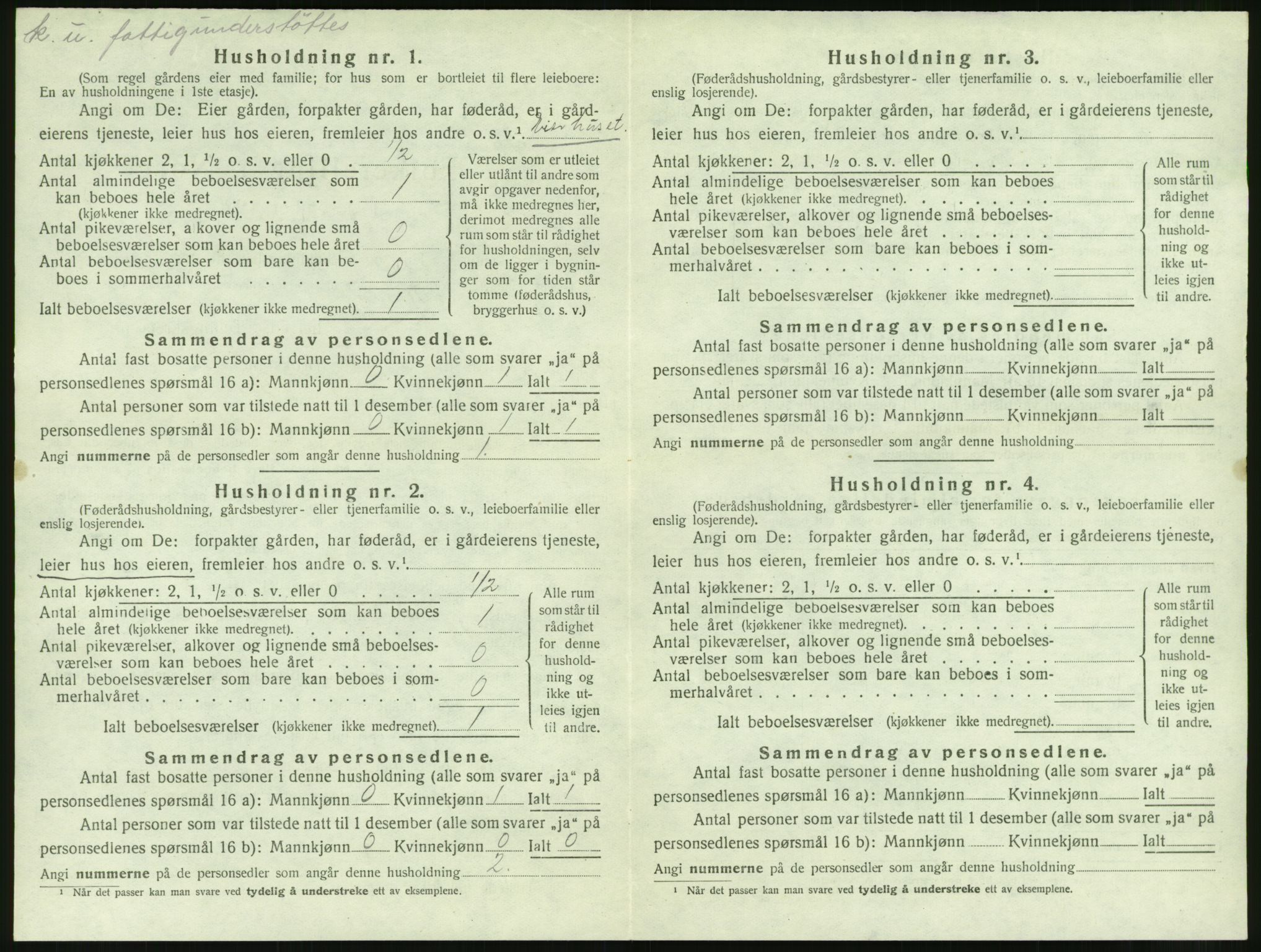 SAT, 1920 census for Edøy, 1920, p. 187