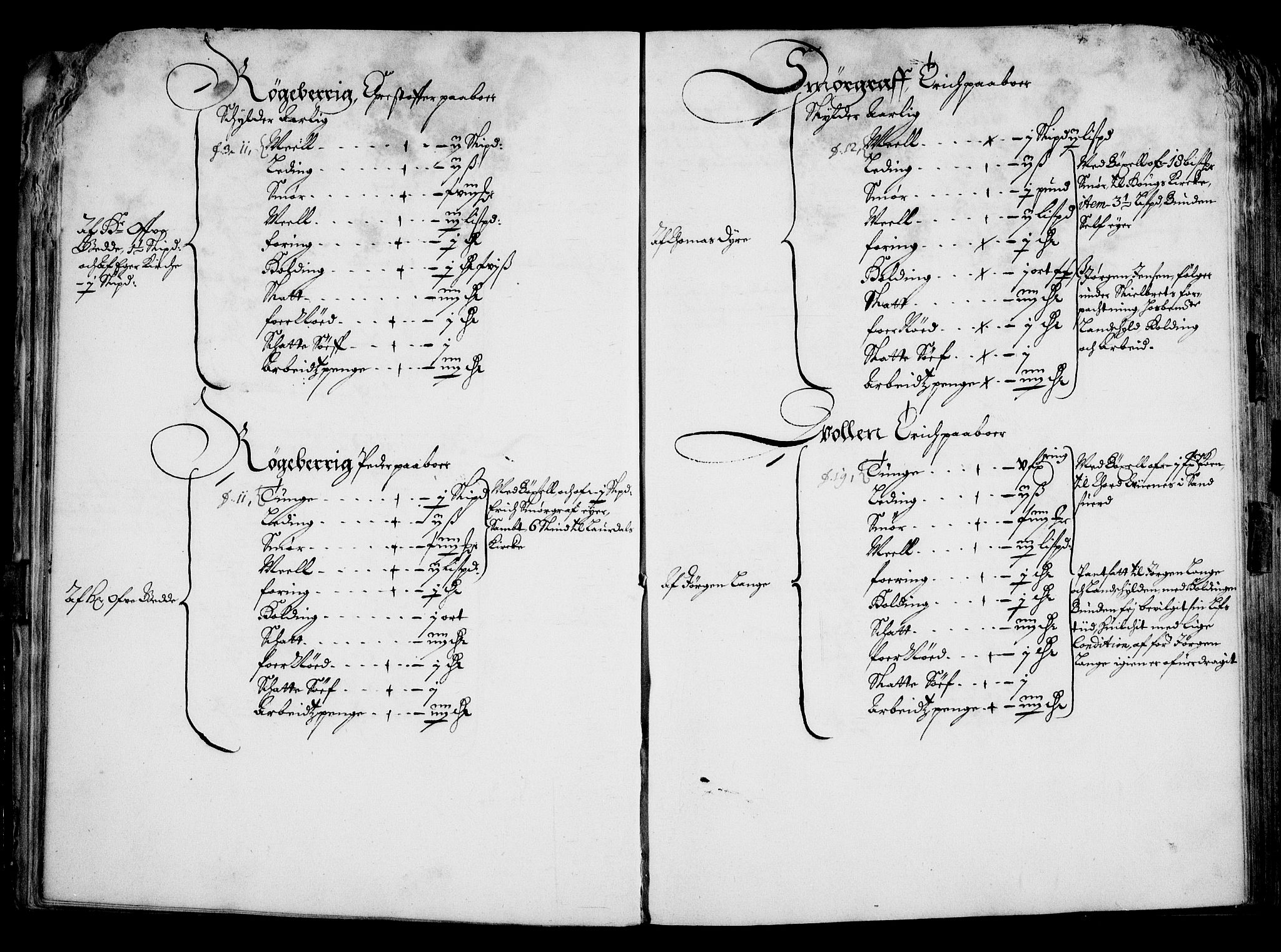 Rentekammeret inntil 1814, Realistisk ordnet avdeling, AV/RA-EA-4070/On/L0001/0001: Statens gods / [Jj 1]: Jordebok over Hannibal Sehesteds gods, 1651, p. 33