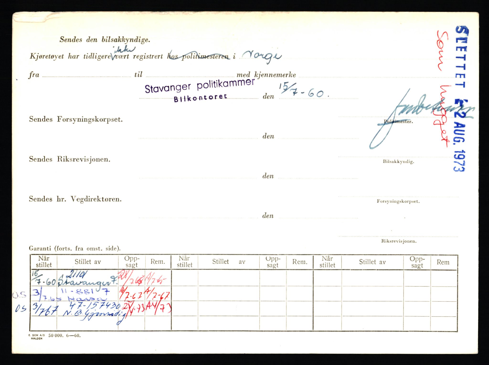 Stavanger trafikkstasjon, AV/SAST-A-101942/0/F/L0007: L-2150 - L-2549, 1930-1971, p. 34