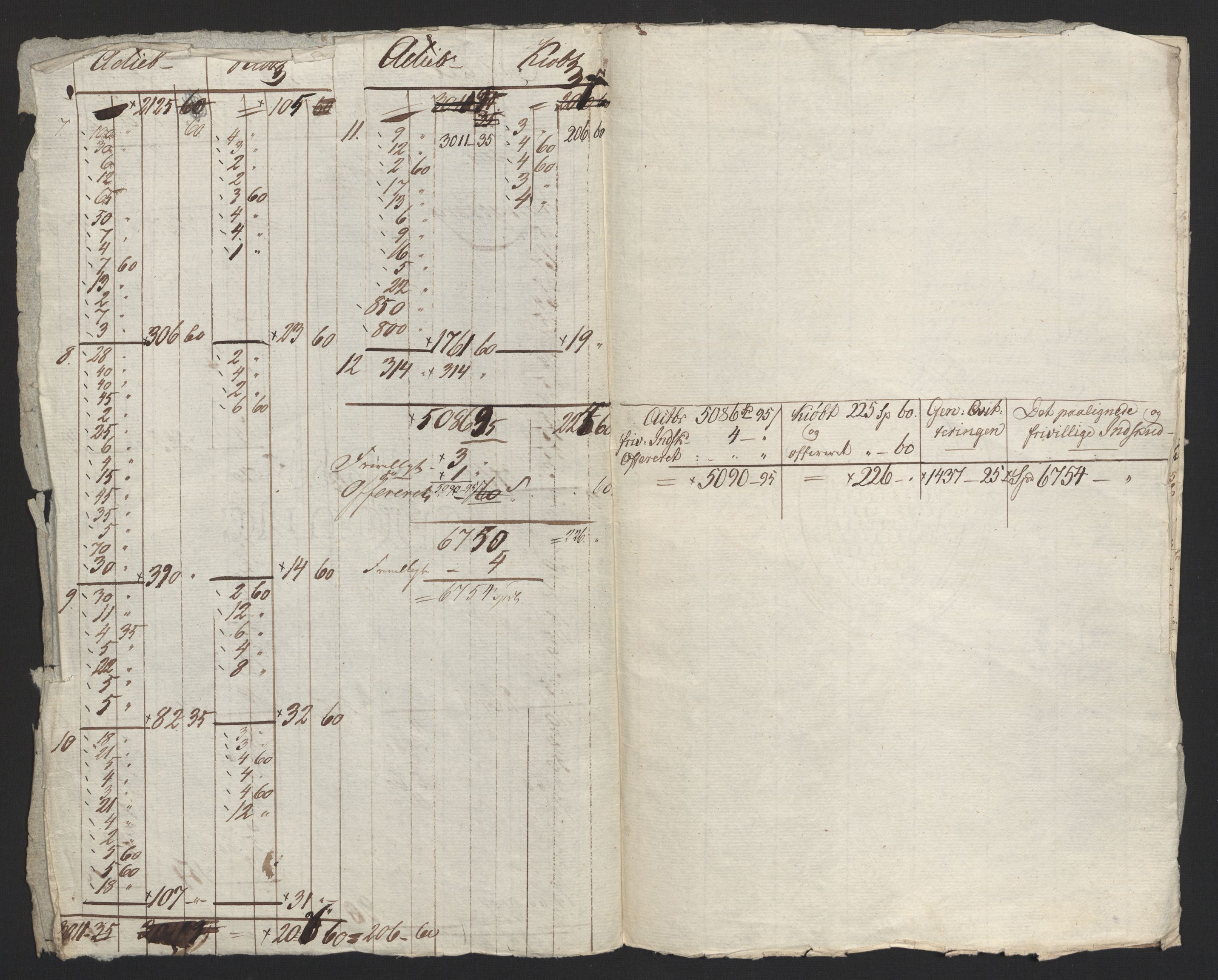 Sølvskatten 1816, NOBA/SOLVSKATTEN/A/L0017: Bind 18: Kongsberg, 1816, p. 4