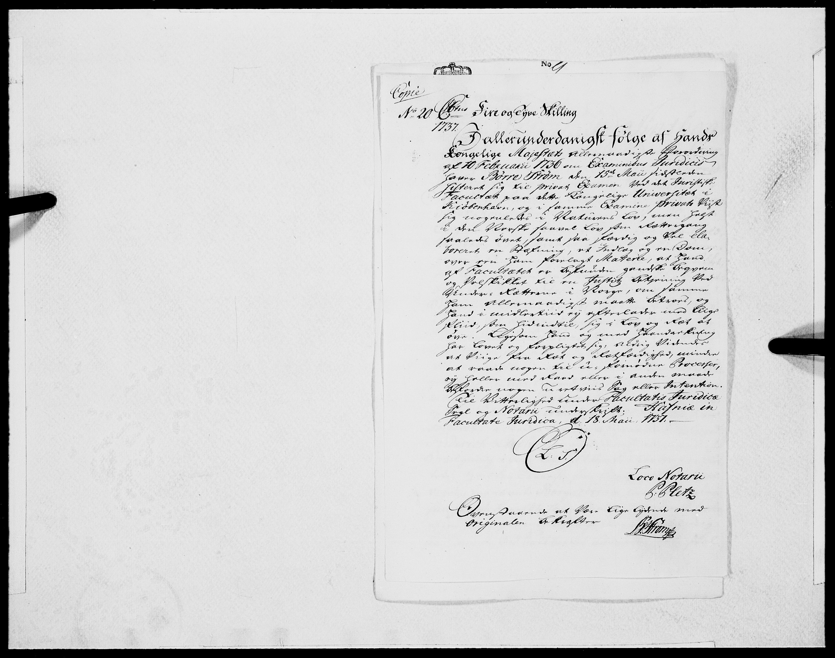 Danske Kanselli 1572-1799, AV/RA-EA-3023/F/Fc/Fcc/Fcca/L0163: Norske innlegg 1572-1799, 1753, p. 216