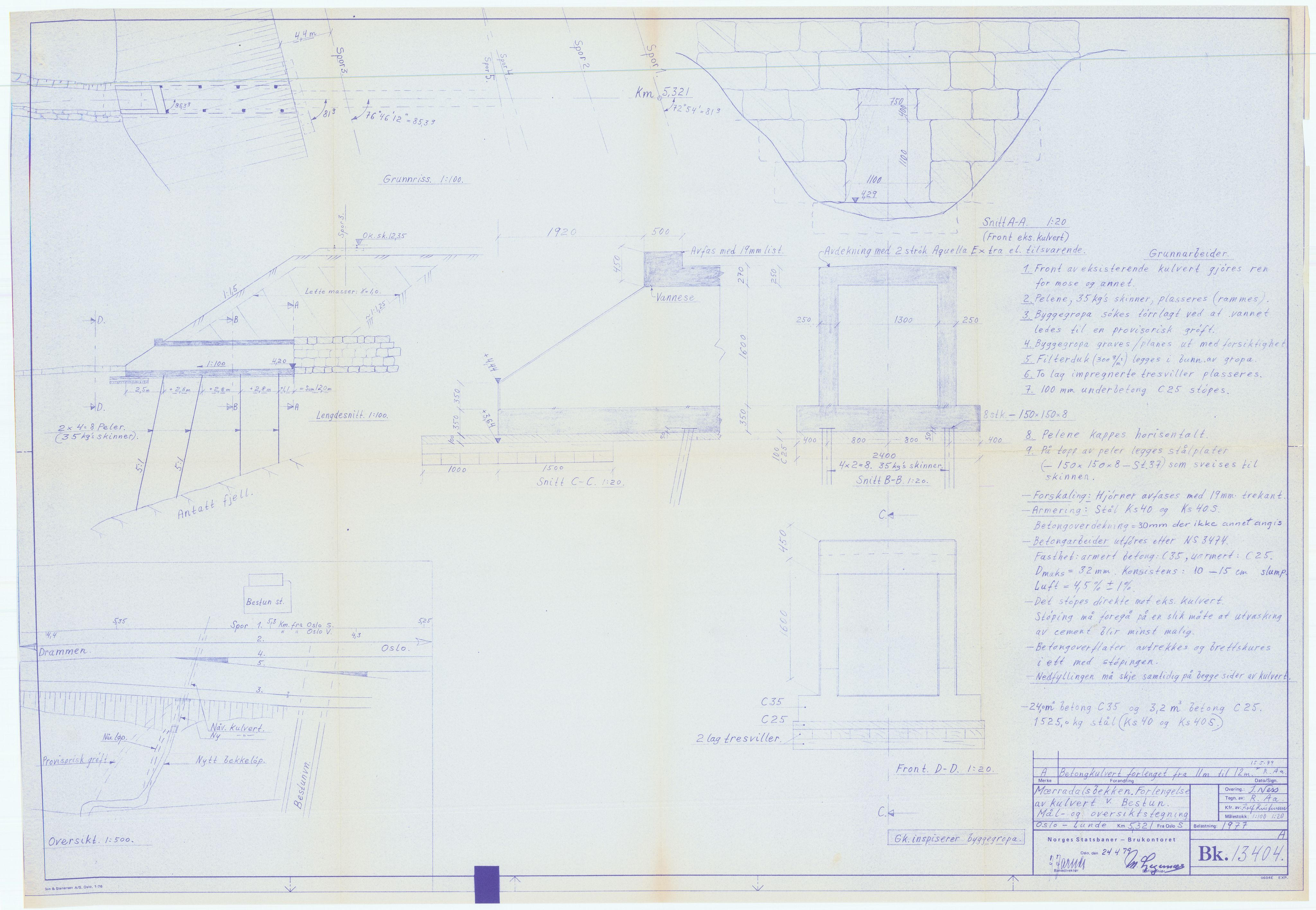 Norges statsbaner, Hovedadministrasjonen, Plankontoret for Oslo S, AV/RA-S-5410/D/L0168: Driftsbanegården. Øvrige driftsbanegårder, 1917-1978, p. 81