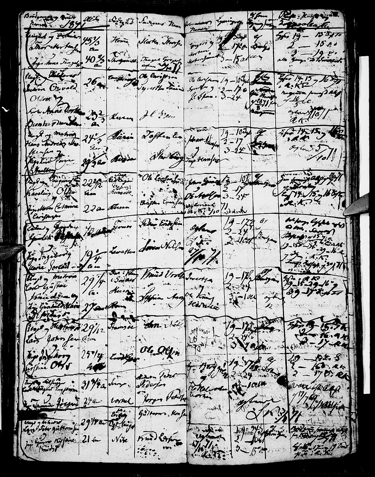 Risør sokneprestkontor, AV/SAK-1111-0035/F/Fb/L0003: Parish register (copy) no. B 3 /1, 1812-1874, p. 278