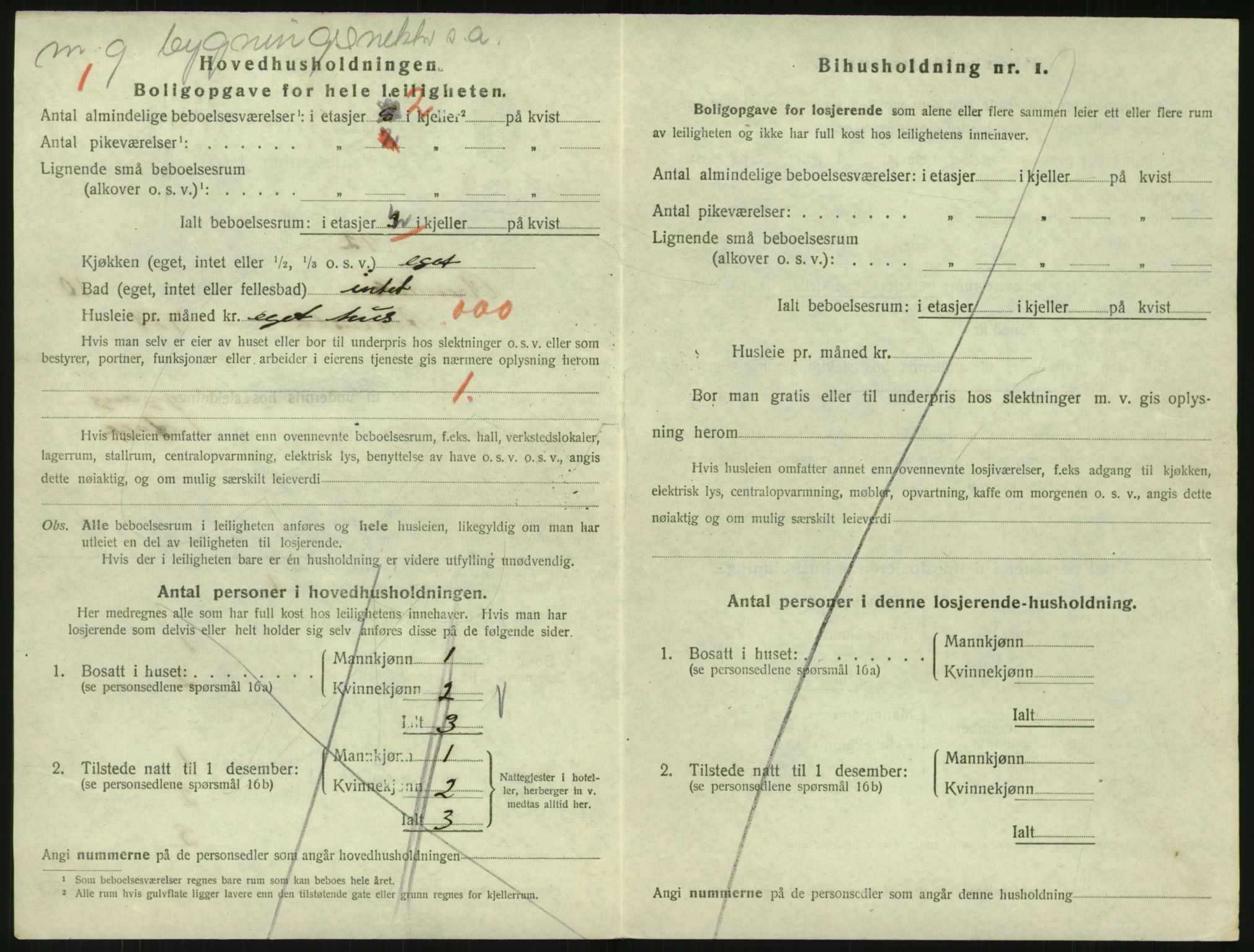 SAK, 1920 census for Arendal, 1920, p. 6277