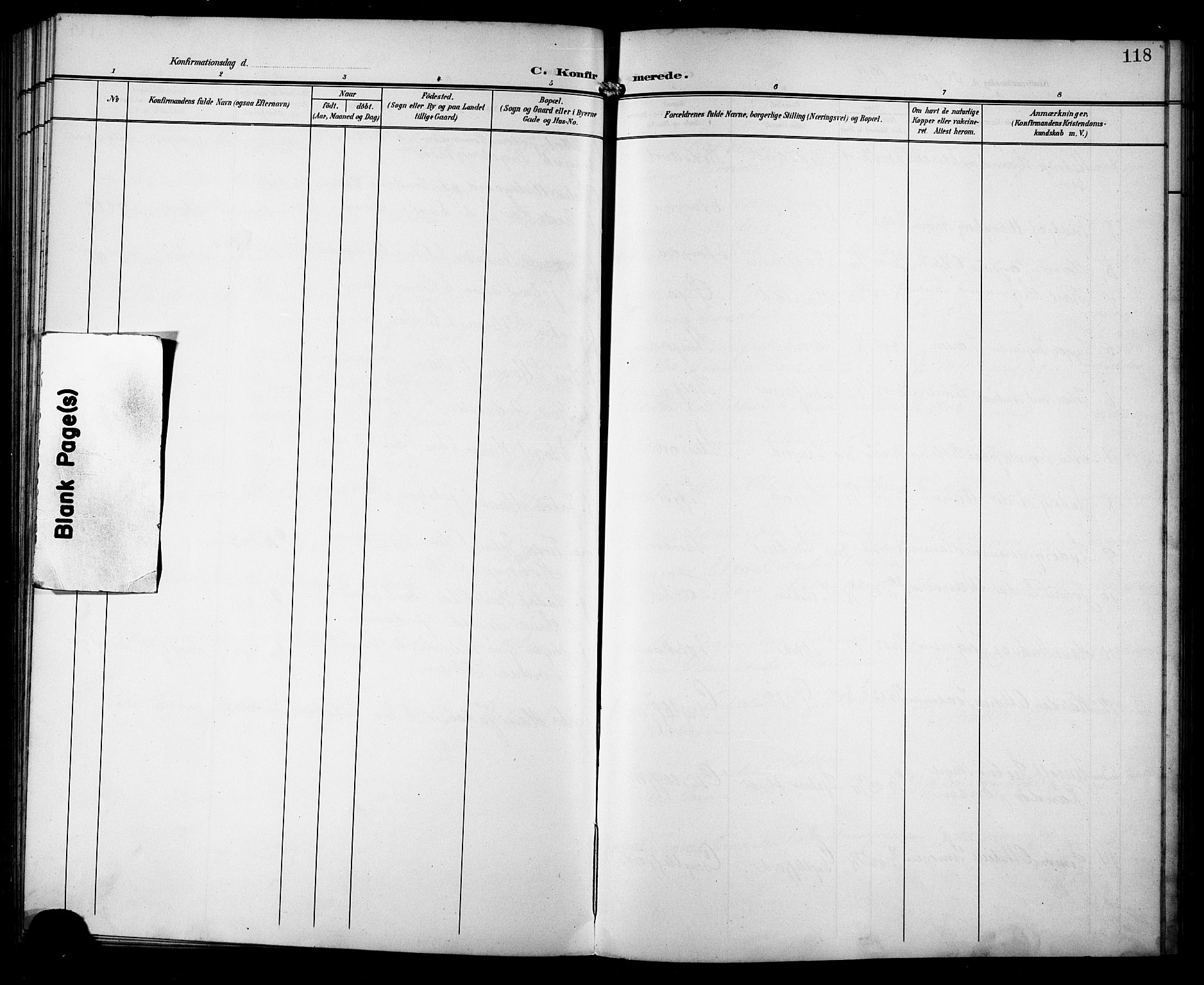 Berg sokneprestkontor, AV/SATØ-S-1318/G/Ga/Gab/L0013klokker: Parish register (copy) no. 13, 1902-1922, p. 118