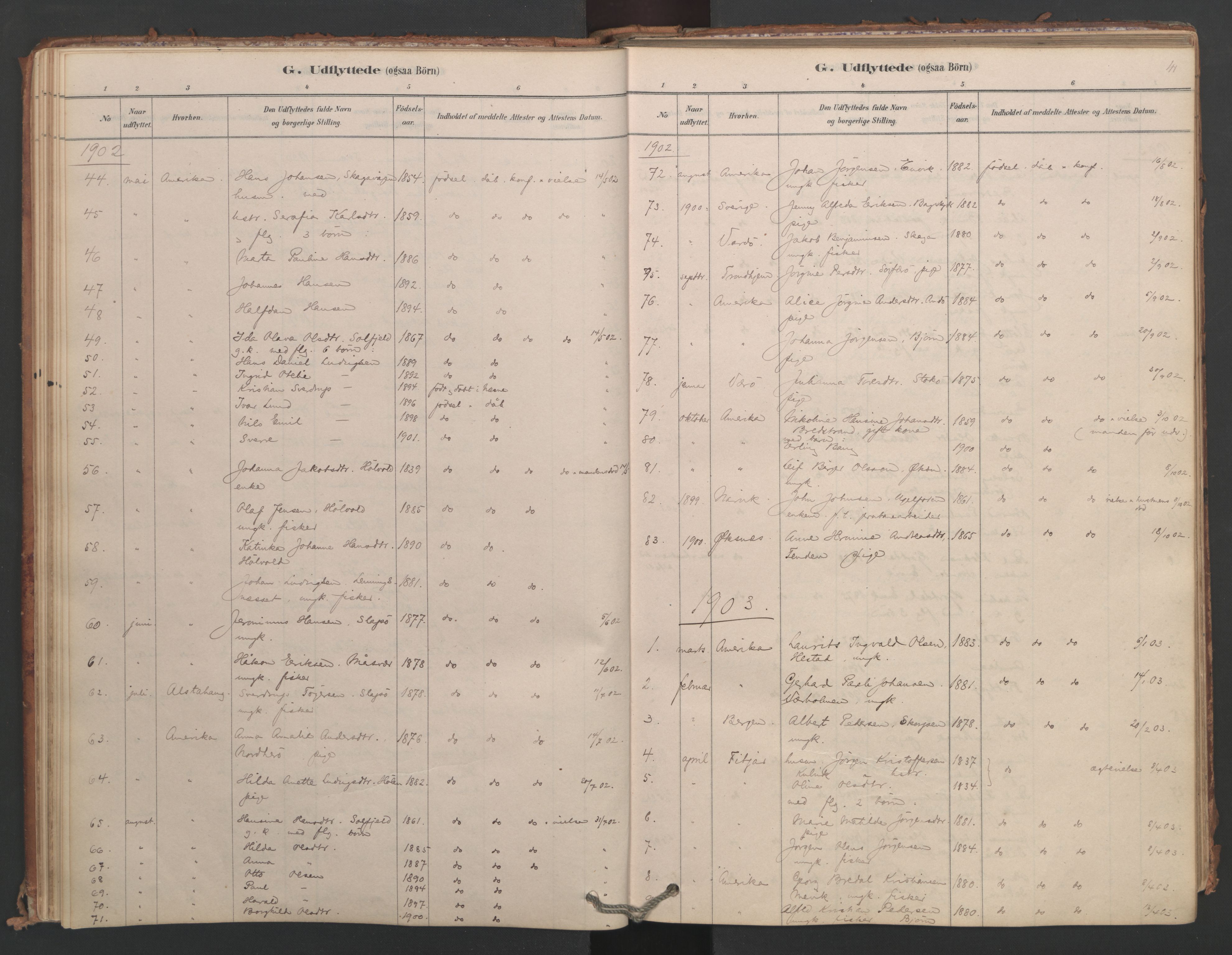 Ministerialprotokoller, klokkerbøker og fødselsregistre - Nordland, AV/SAT-A-1459/834/L0509: Parish register (official) no. 834A07, 1878-1937, p. 41