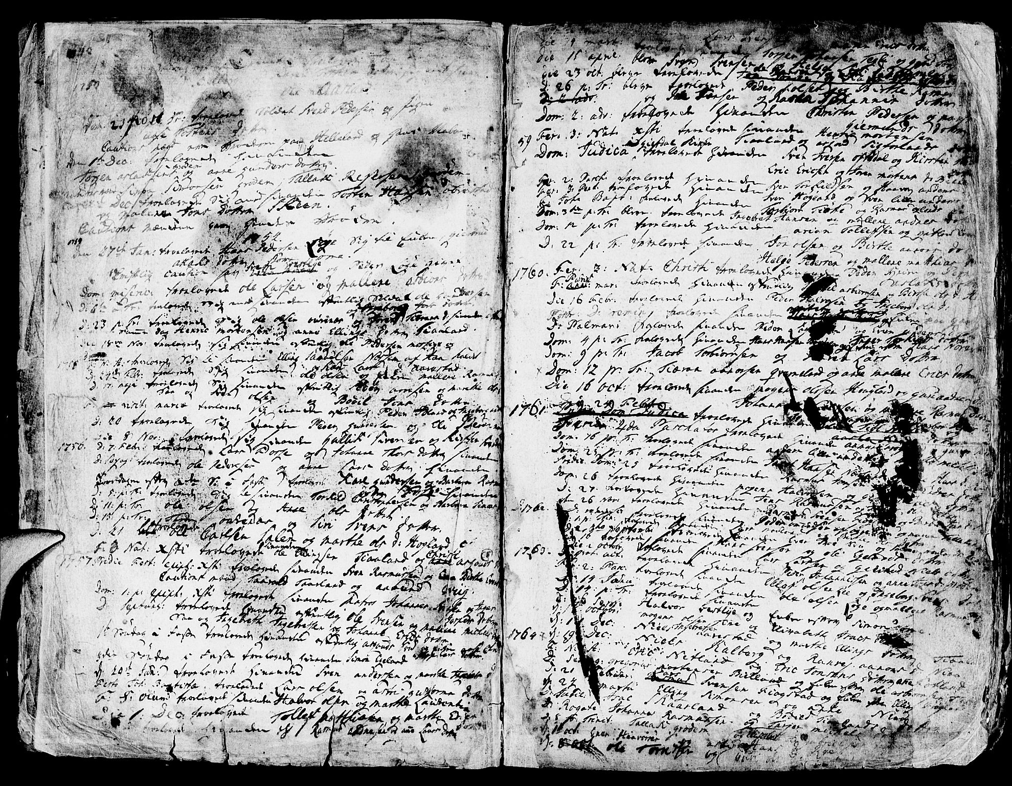 Lye sokneprestkontor, AV/SAST-A-101794/001/30BA/L0001: Parish register (official) no. A 1 /1, 1725-1800