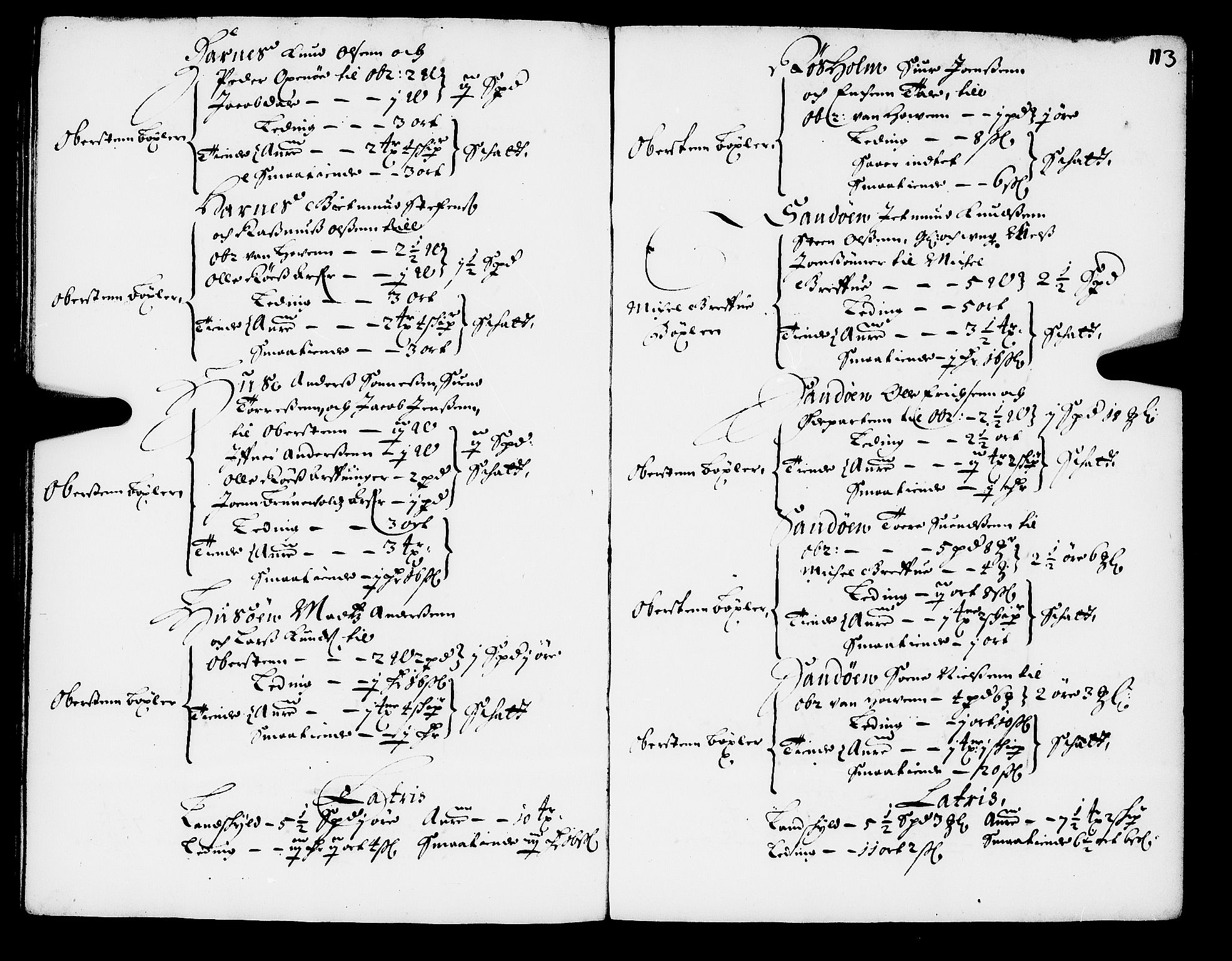 Rentekammeret inntil 1814, Realistisk ordnet avdeling, AV/RA-EA-4070/N/Nb/Nba/L0048: Romsdal fogderi, 1669, p. 112b-113a