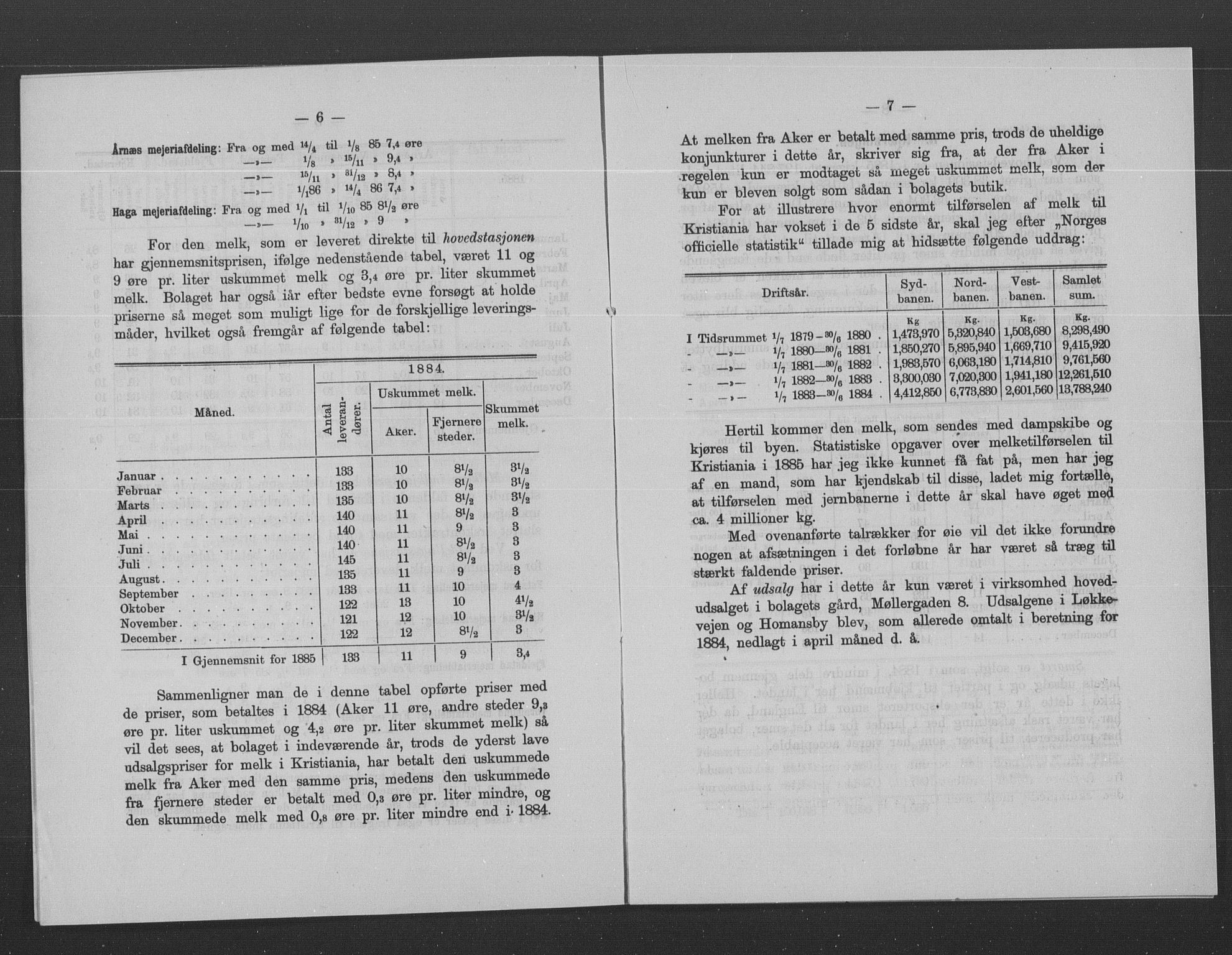 Statistisk sentralbyrå, Næringsøkonomiske emner, Generelt - Amtmennenes femårsberetninger, RA/S-2233/F/Fa/L0067: --, 1885, p. 338