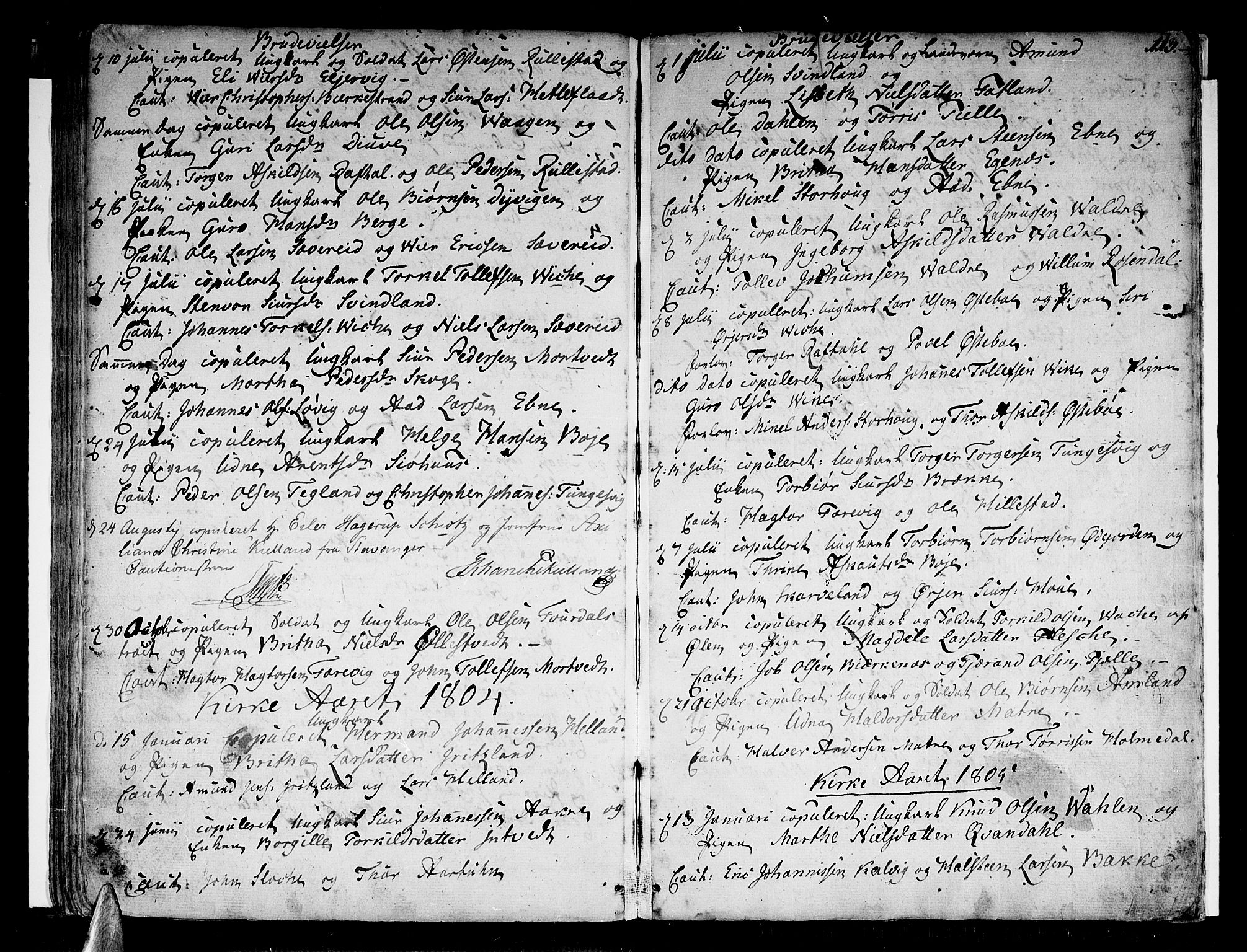 Skånevik sokneprestembete, SAB/A-77801/H/Haa: Parish register (official) no. A 2, 1790-1824, p. 113
