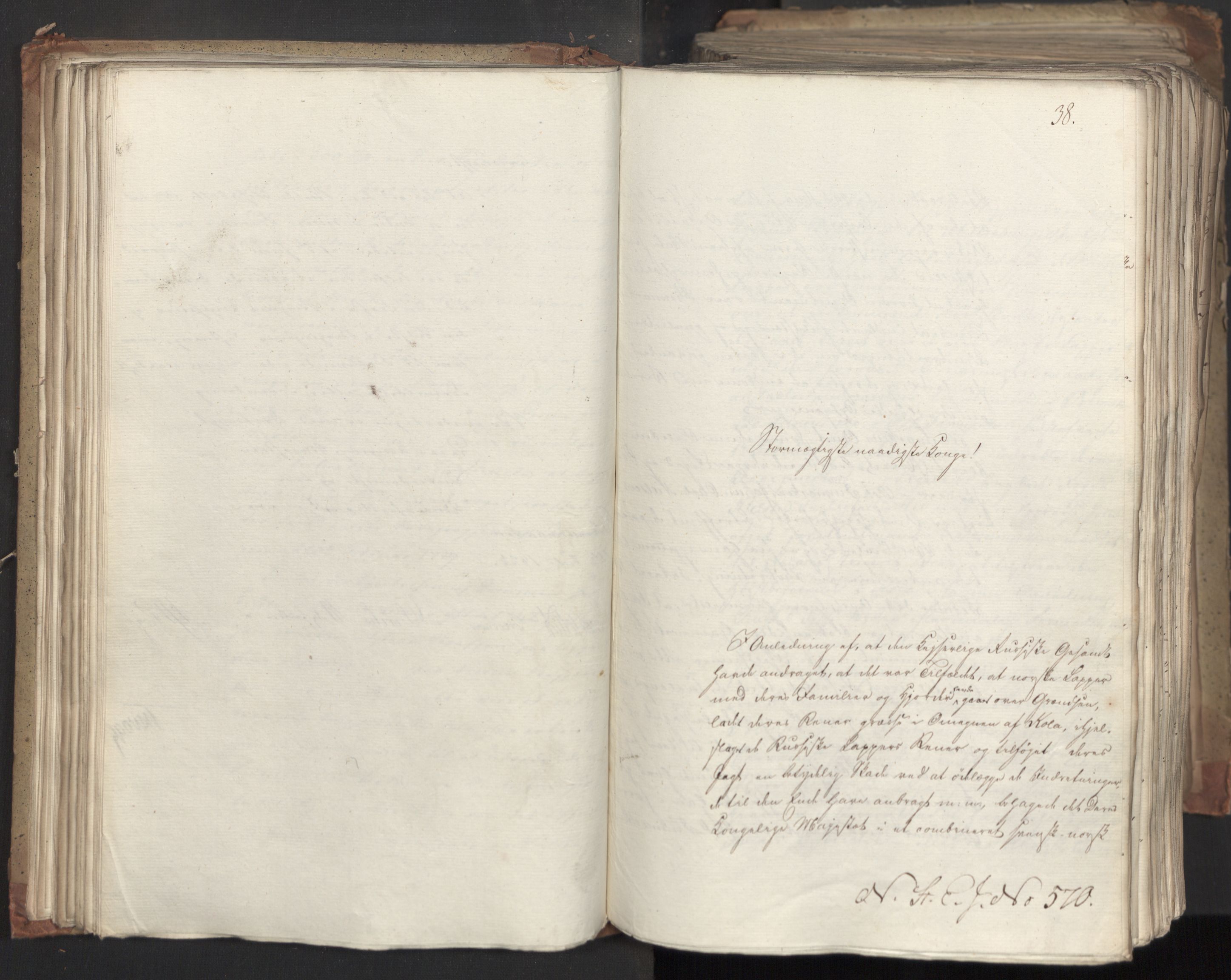 Statsrådsavdelingen i Stockholm, AV/RA-S-1003/D/Da/L0035: Regjeringsinnstillinger nr. 541-840, 1823, p. 71
