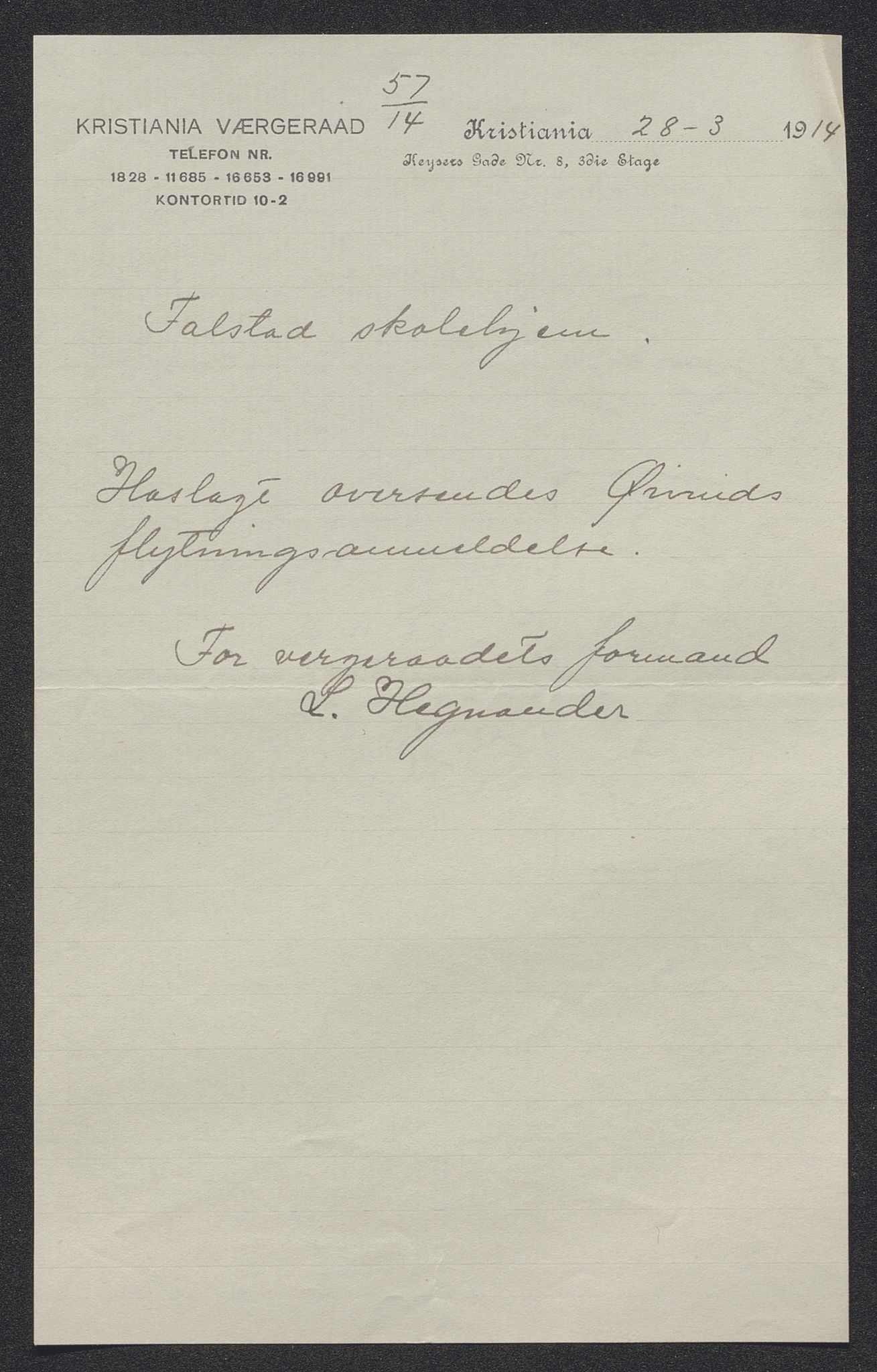 Falstad skolehjem, RA/S-1676/E/Eb/L0013: Elevmapper løpenr.. 286-307, 1914-1922, p. 85