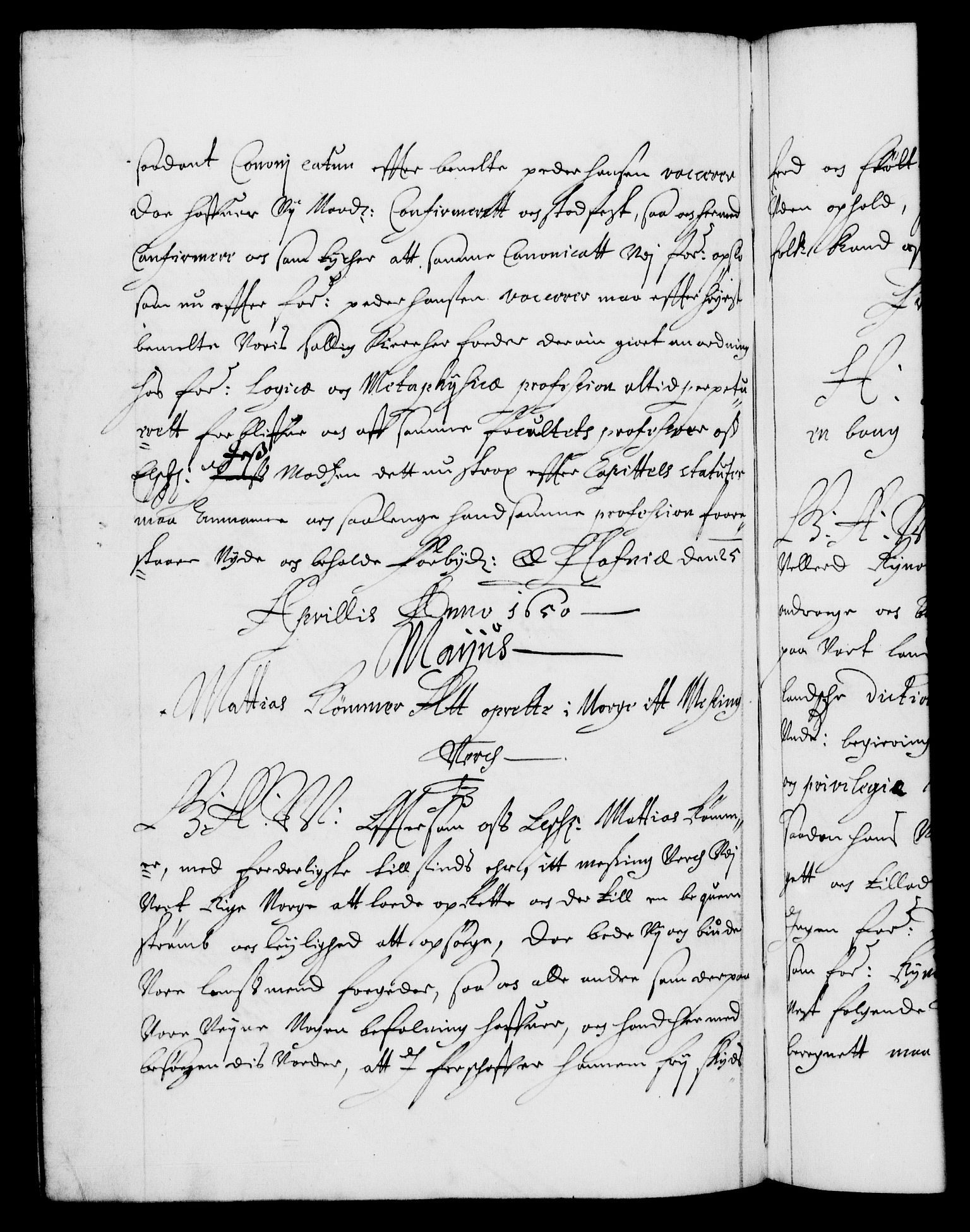 Danske Kanselli 1572-1799, AV/RA-EA-3023/F/Fc/Fca/Fcaa/L0007: Norske registre (mikrofilm), 1648-1650, p. 627b