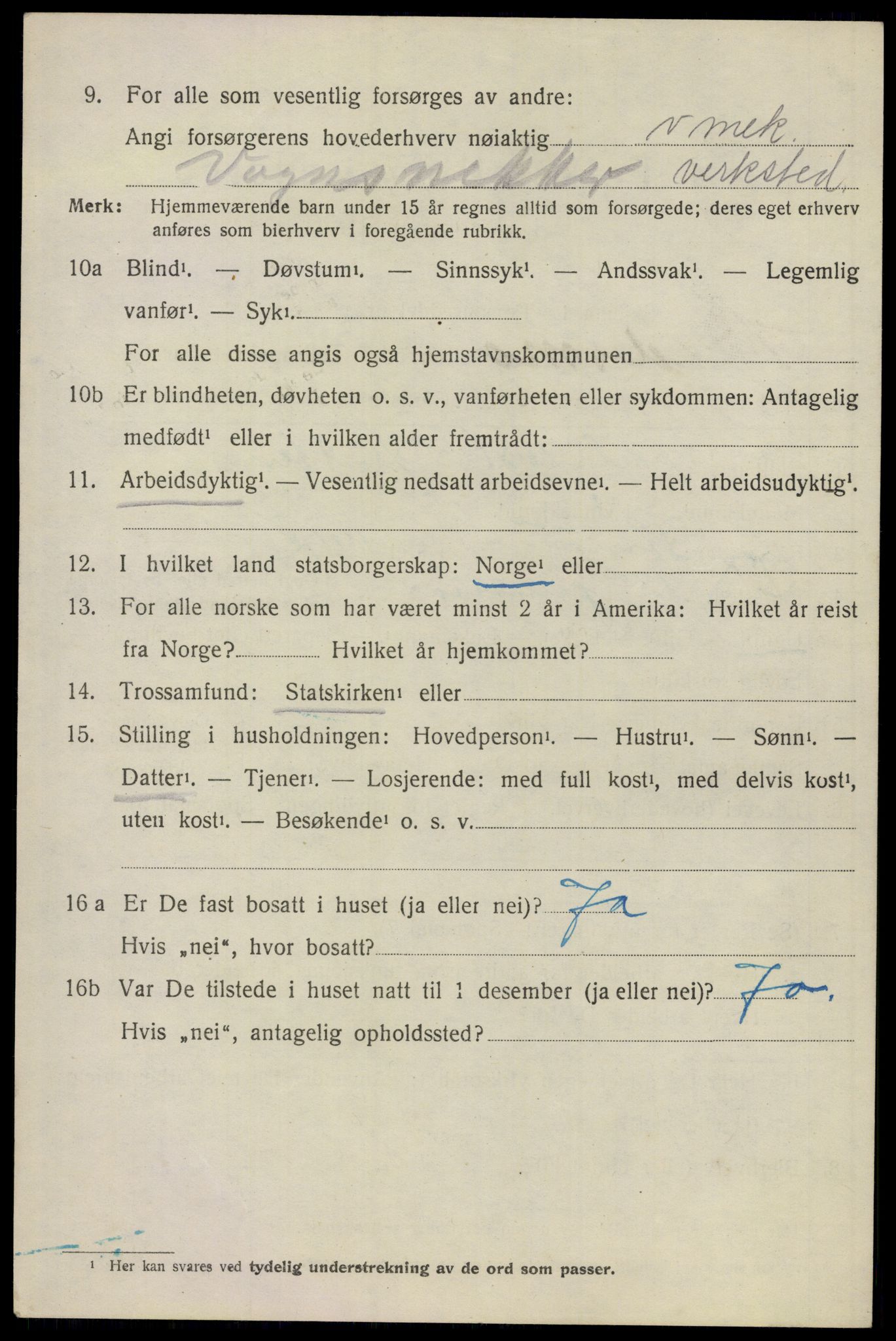 SAO, 1920 census for Skedsmo, 1920, p. 8750