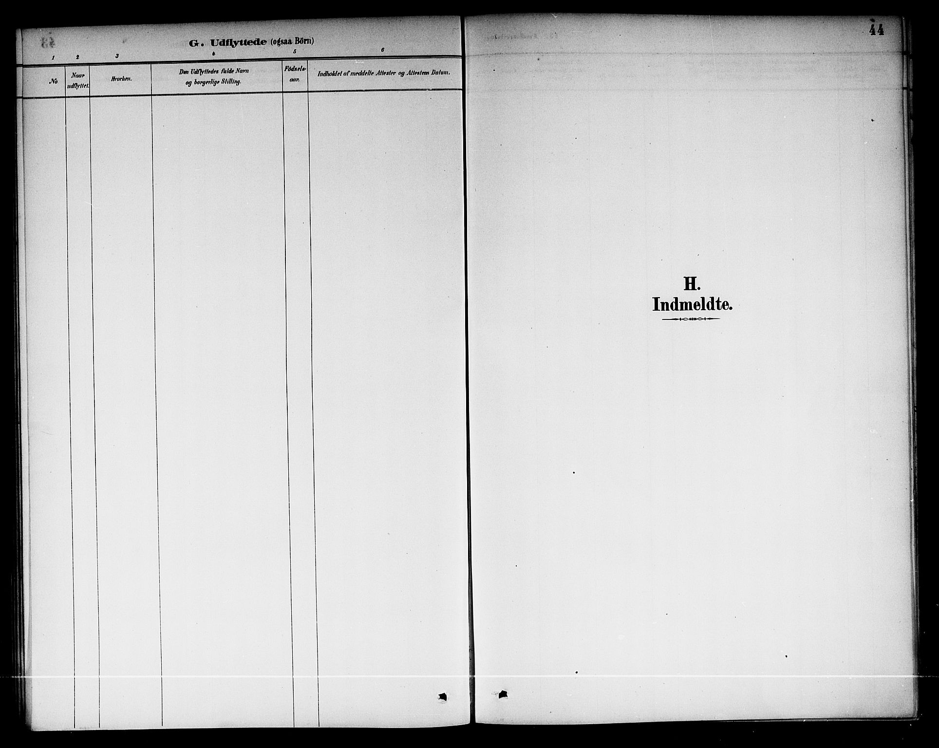 Årdal sokneprestembete, AV/SAB-A-81701: Parish register (official) no. A 4, 1887-1910, p. 44