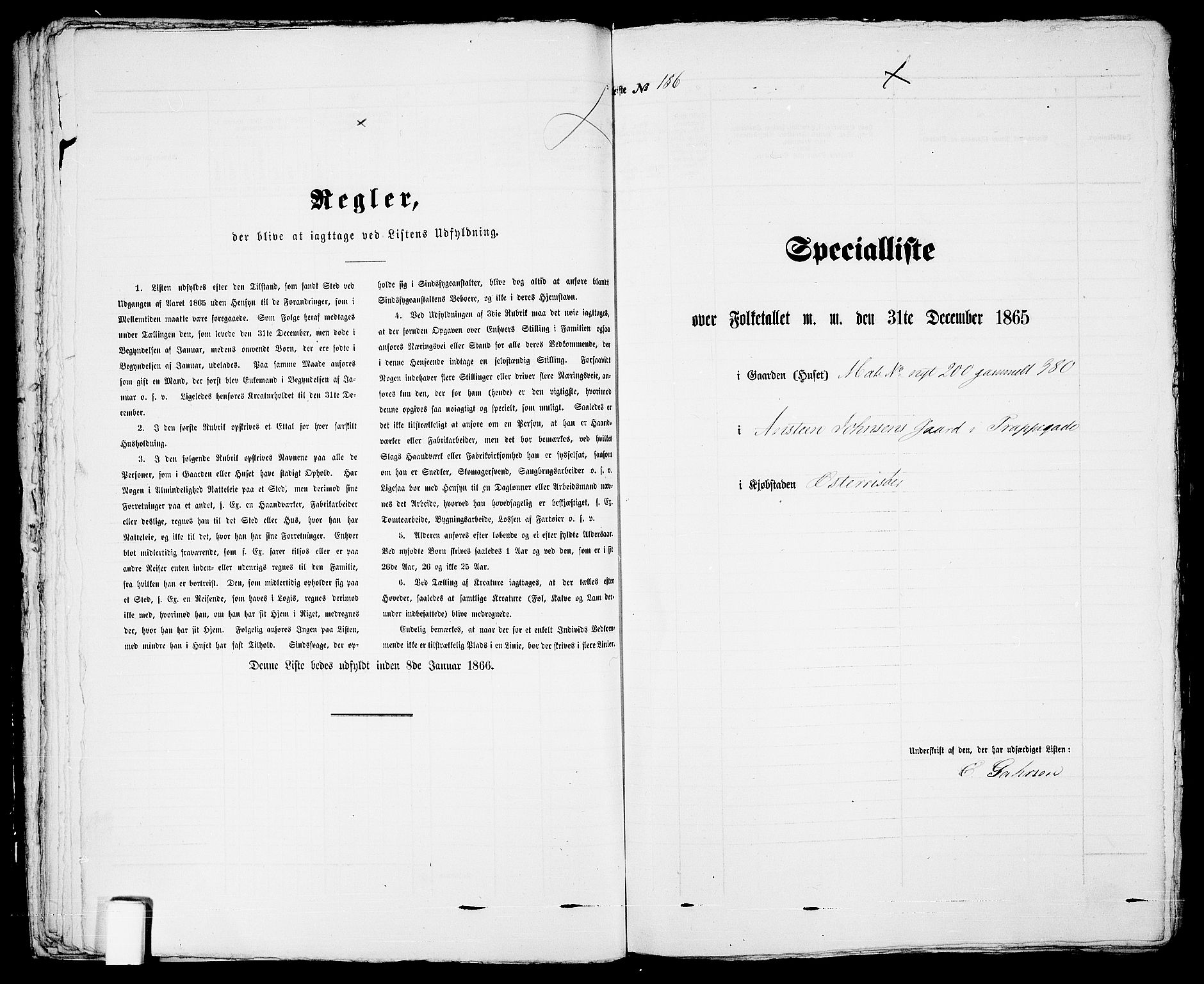 RA, 1865 census for Risør/Risør, 1865, p. 383