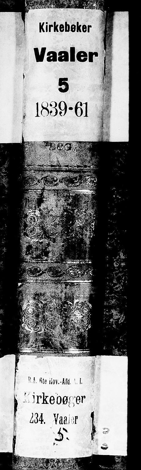 Våler prestekontor Kirkebøker, AV/SAO-A-11083/G/Ga/L0002: Parish register (copy) no. I 2, 1839-1860