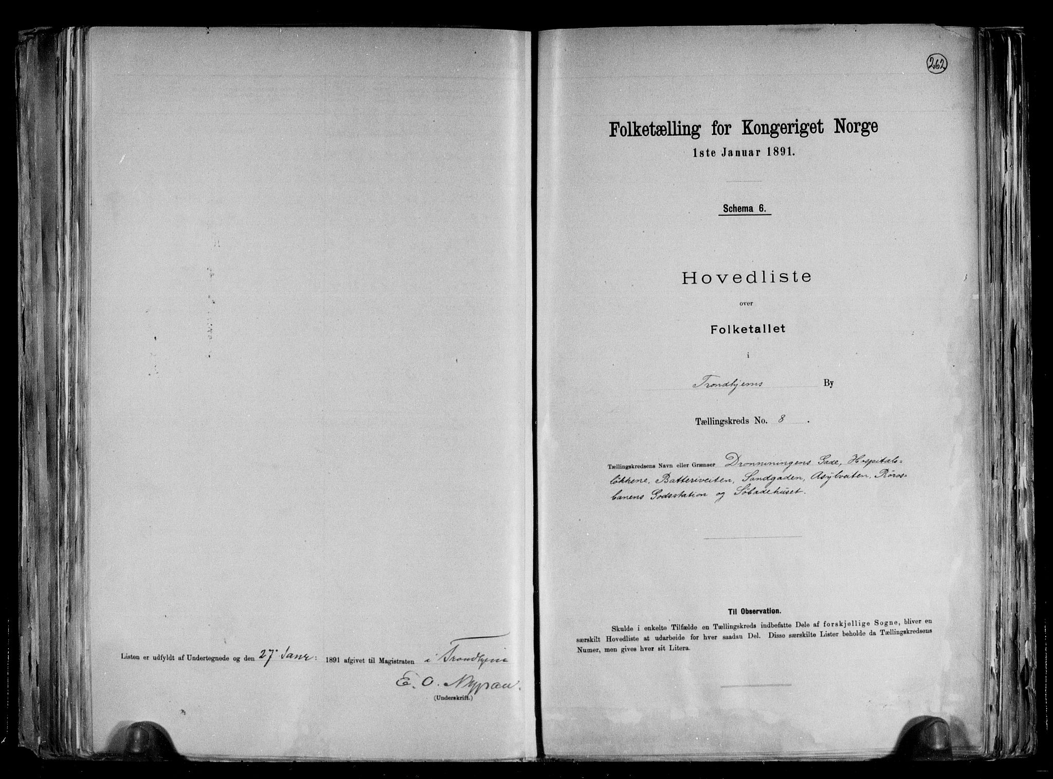 RA, 1891 census for 1601 Trondheim, 1891, p. 23