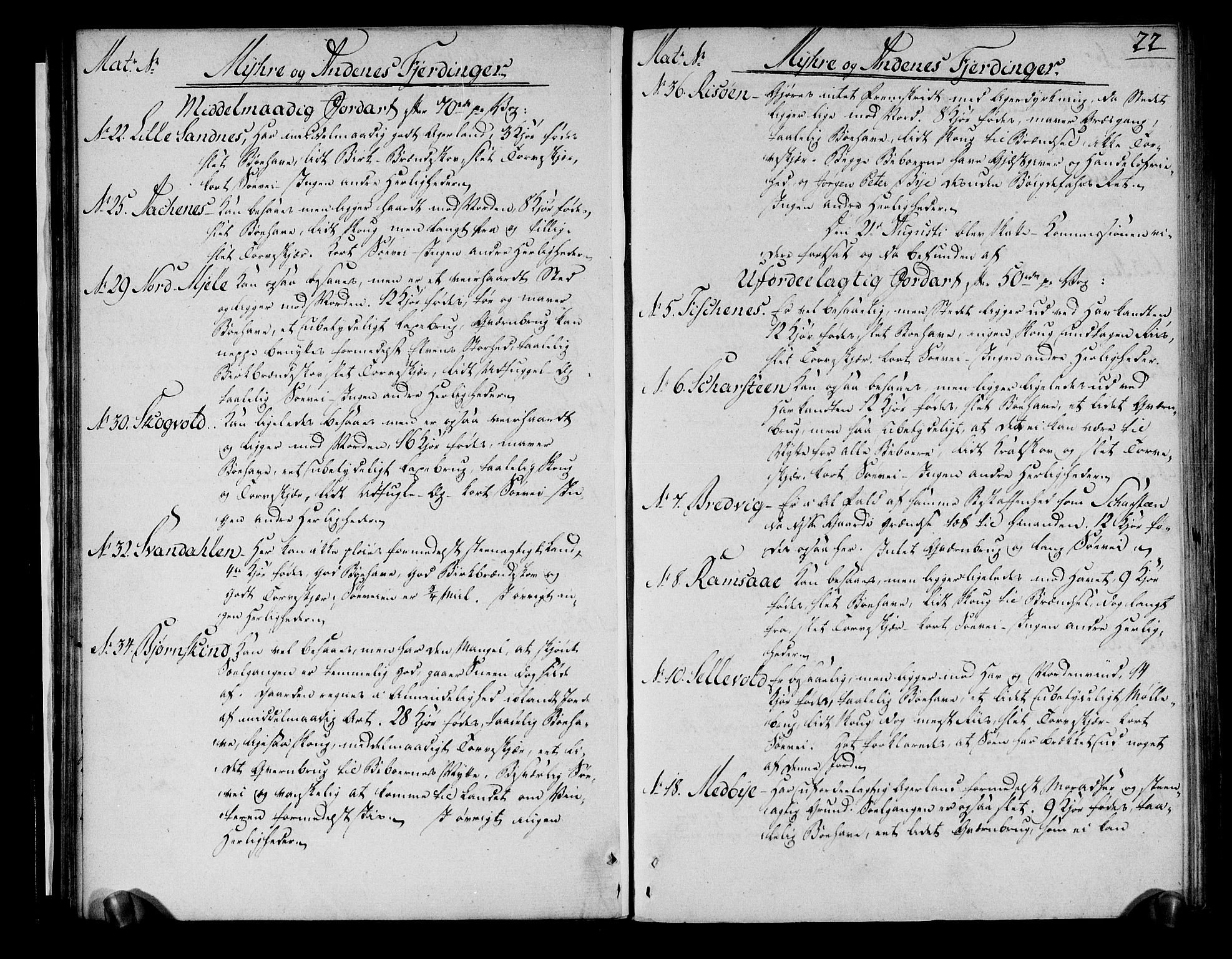 Rentekammeret inntil 1814, Realistisk ordnet avdeling, RA/EA-4070/N/Ne/Nea/L0162: Vesterålen, Andenes og Lofoten fogderi. Deliberasjonsprotokoll, 1803, p. 24