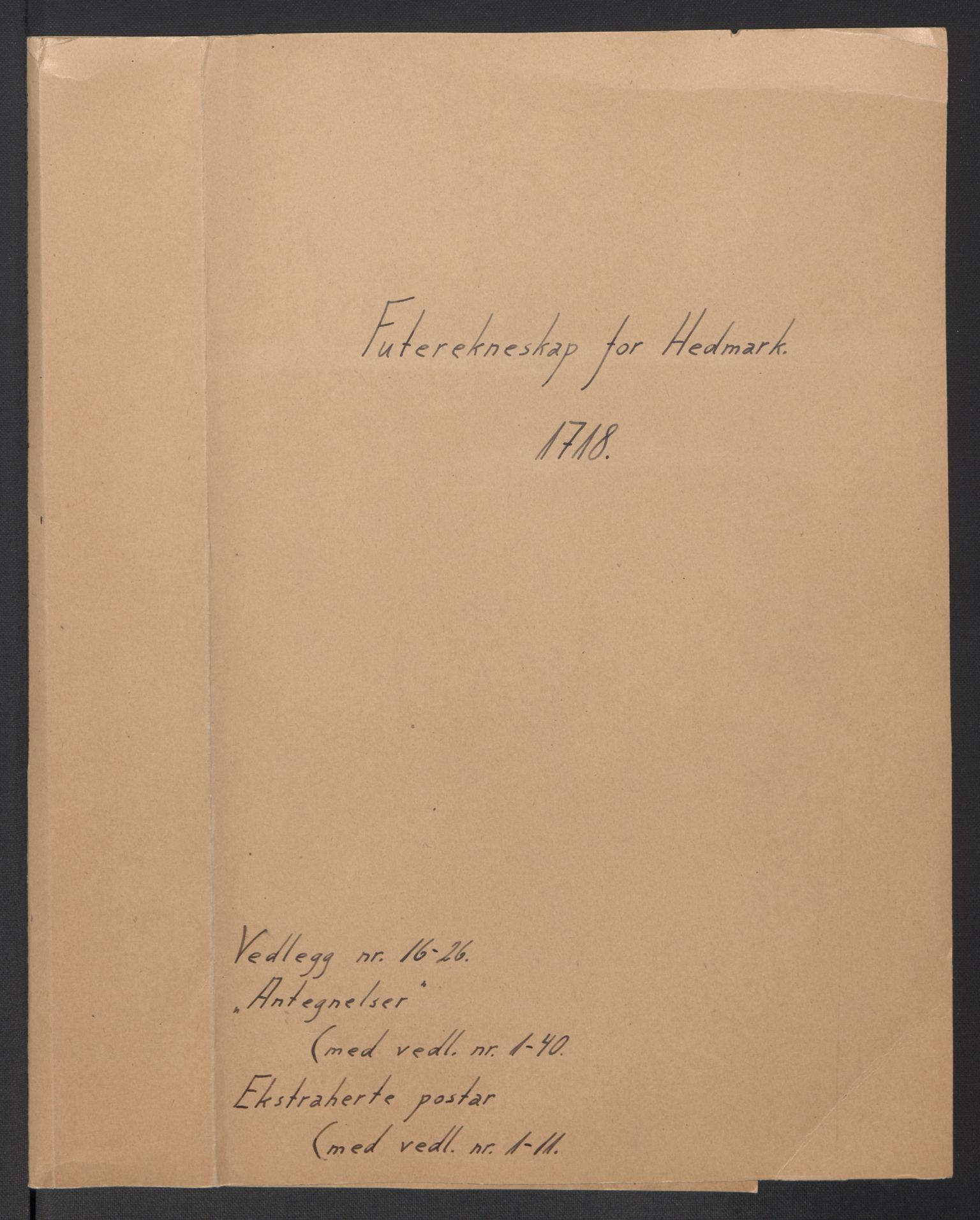Rentekammeret inntil 1814, Reviderte regnskaper, Fogderegnskap, AV/RA-EA-4092/R16/L1057: Fogderegnskap Hedmark, 1718, p. 265