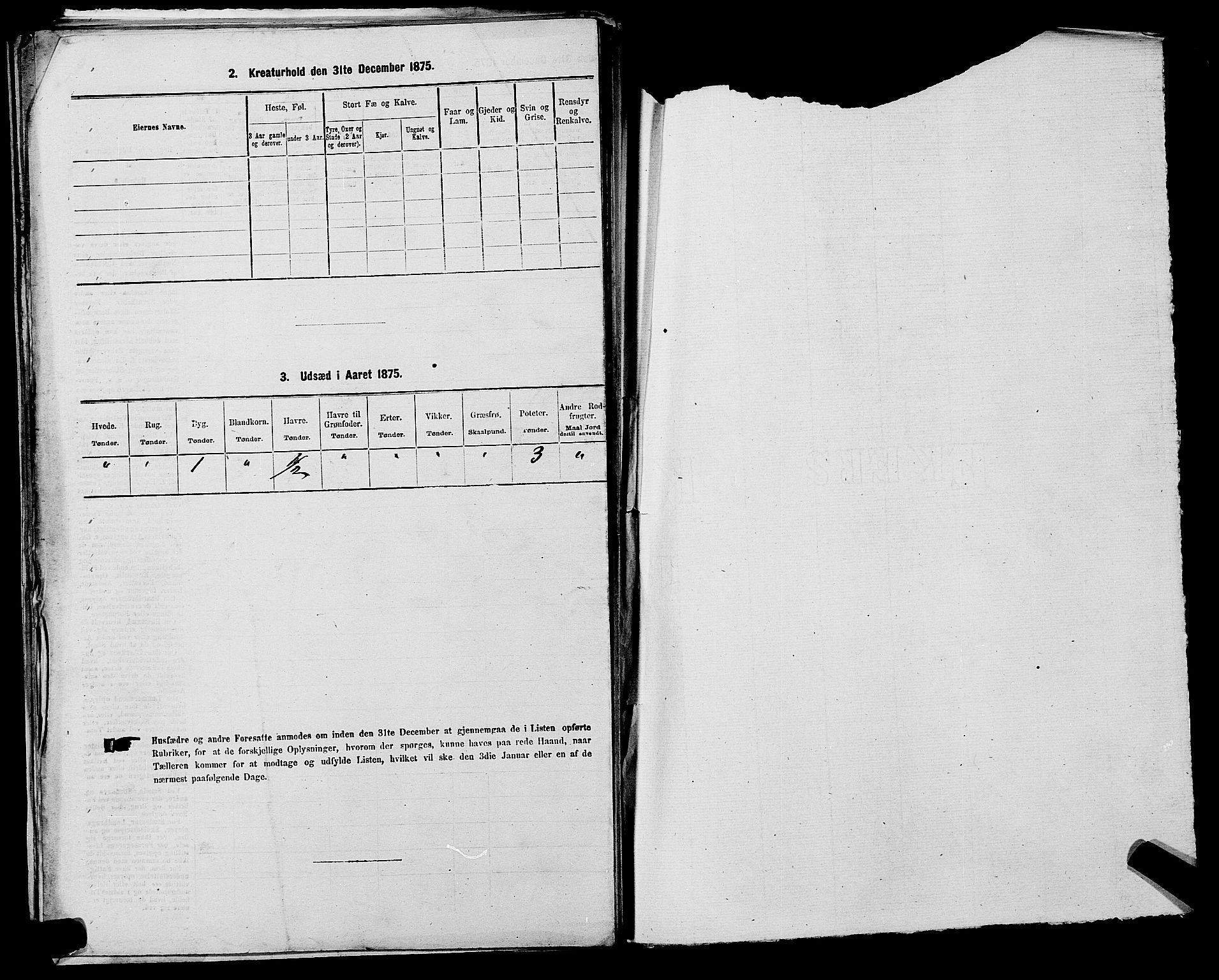 SAKO, 1875 census for 0829P Kviteseid, 1875, p. 952