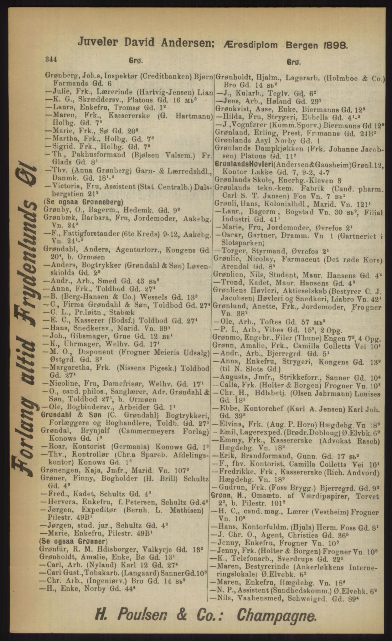 Kristiania/Oslo adressebok, PUBL/-, 1903, p. 344