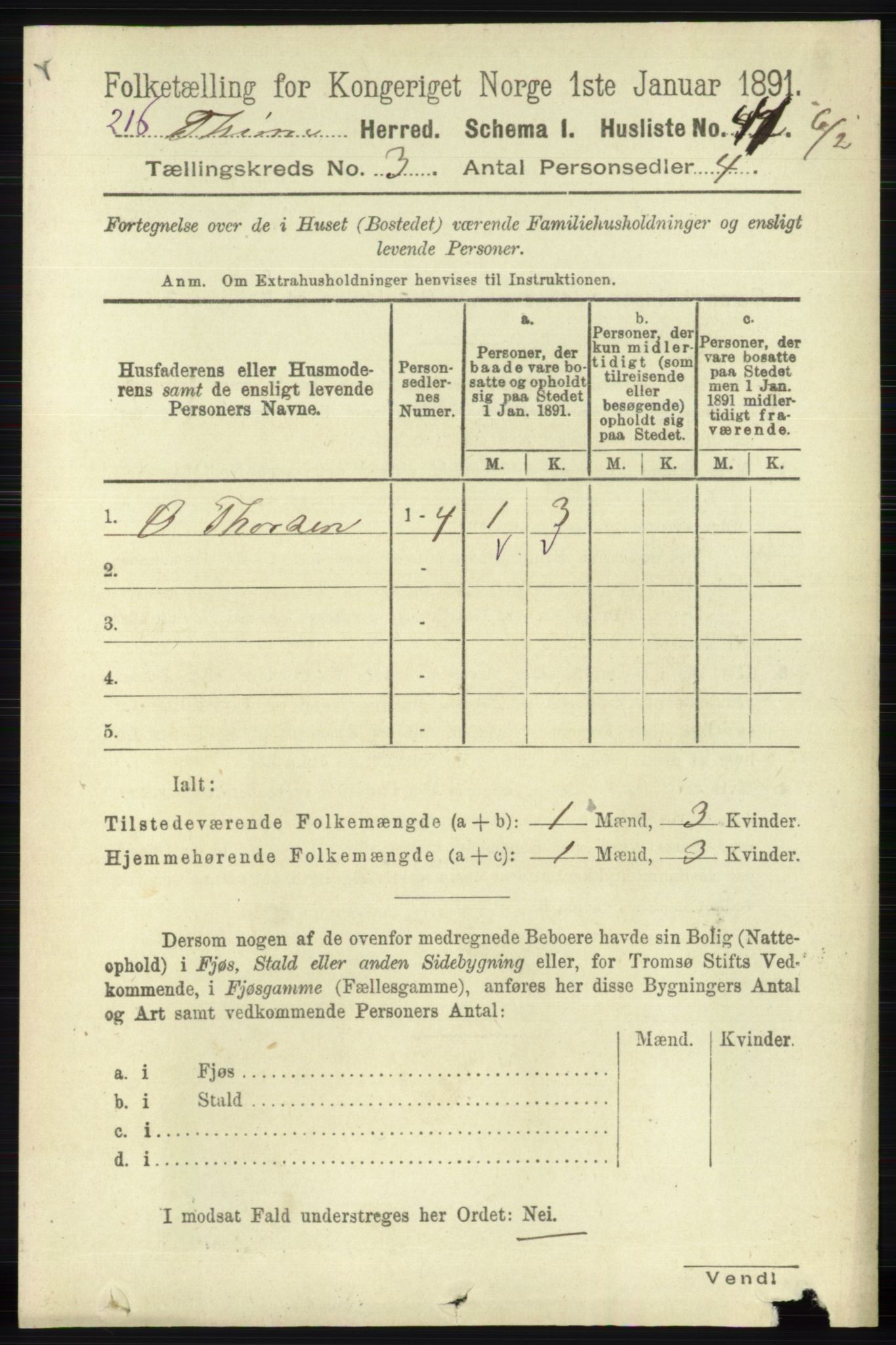 RA, 1891 census for 1121 Time, 1891, p. 1035
