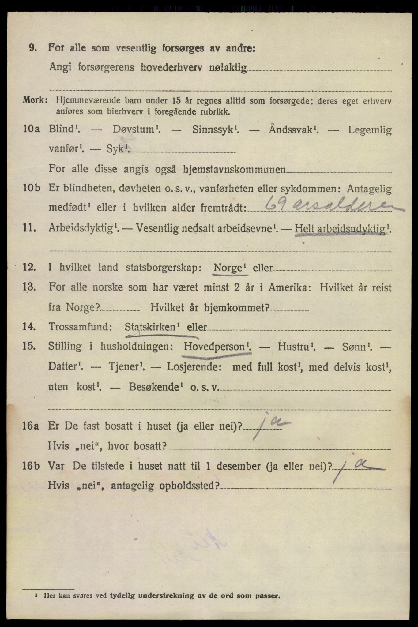 SAKO, 1920 census for Brunlanes, 1920, p. 6102