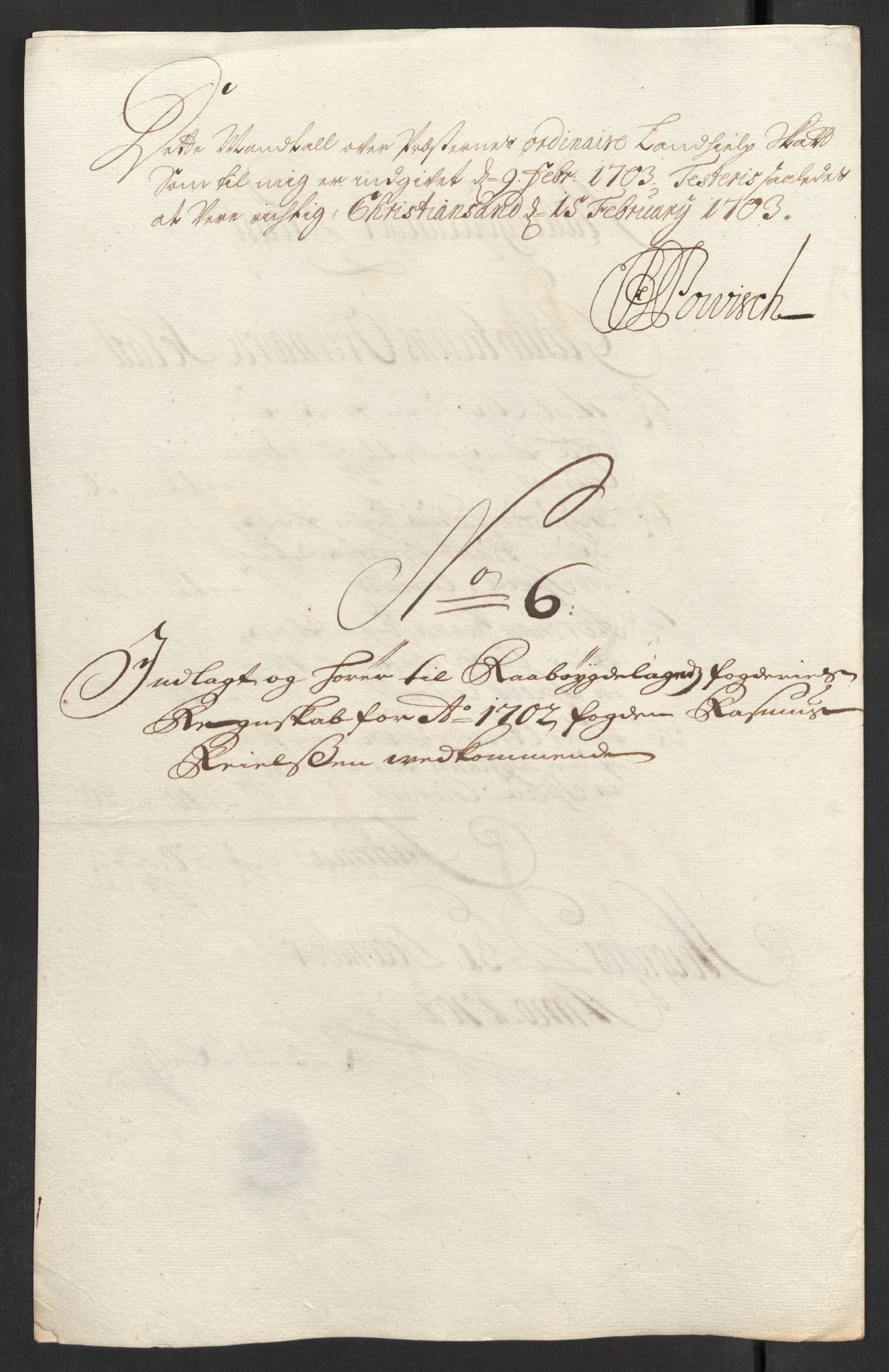 Rentekammeret inntil 1814, Reviderte regnskaper, Fogderegnskap, RA/EA-4092/R40/L2446: Fogderegnskap Råbyggelag, 1700-1702, p. 312