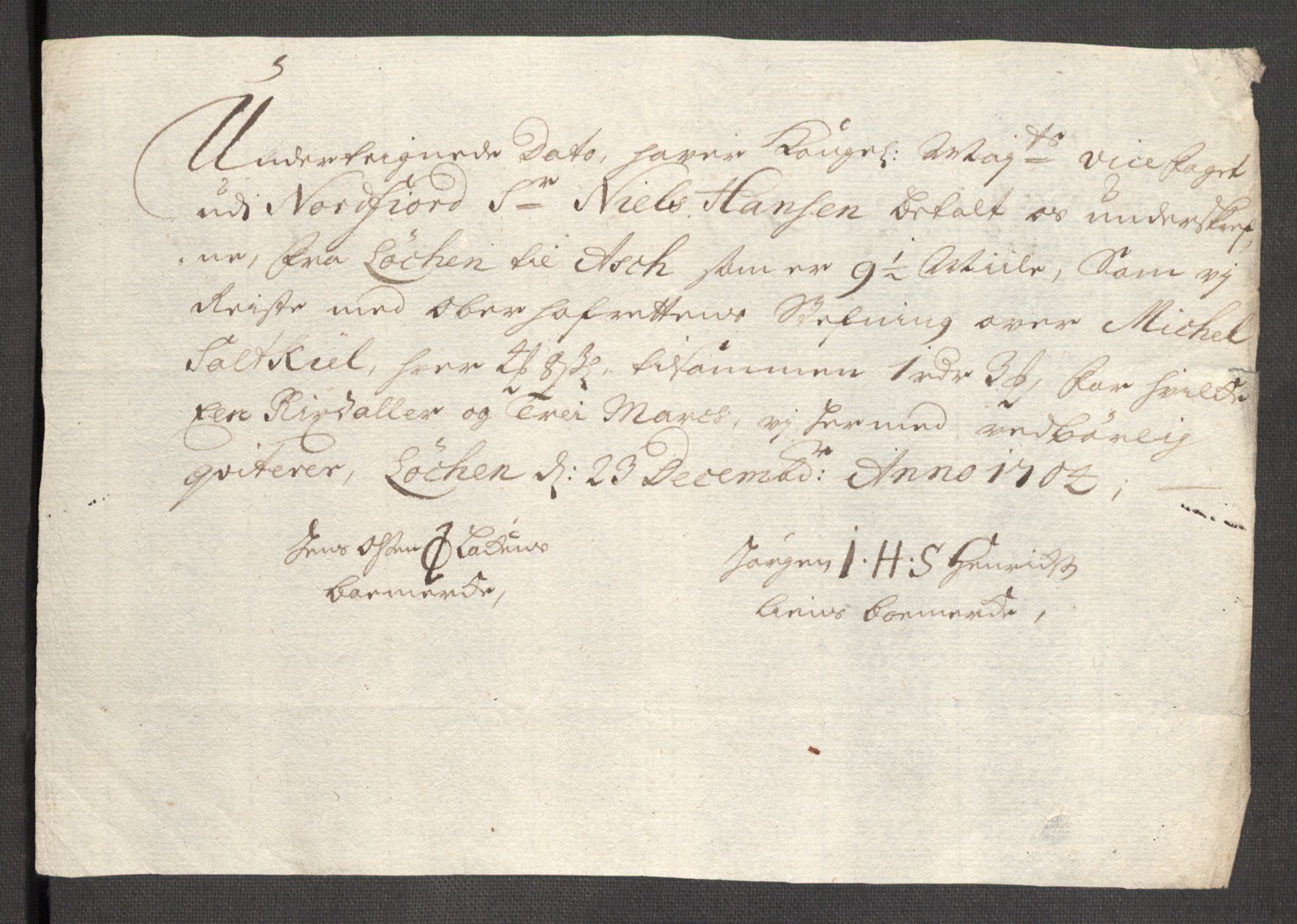 Rentekammeret inntil 1814, Reviderte regnskaper, Fogderegnskap, AV/RA-EA-4092/R53/L3429: Fogderegnskap Sunn- og Nordfjord, 1705, p. 265