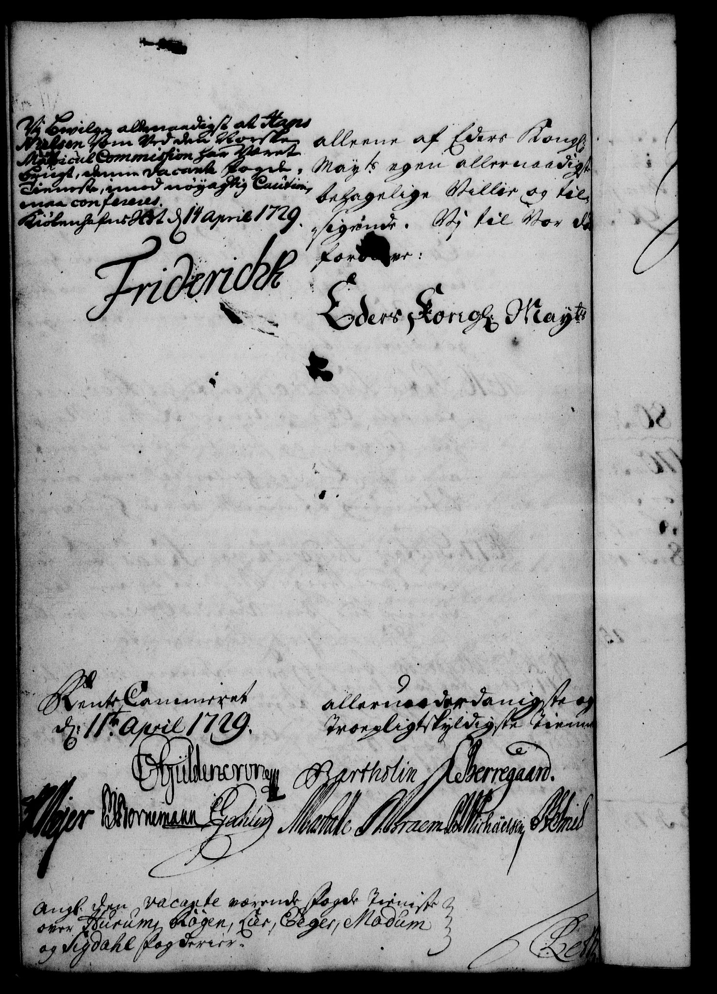 Rentekammeret, Kammerkanselliet, RA/EA-3111/G/Gf/Gfa/L0012: Norsk relasjons- og resolusjonsprotokoll (merket RK 52.12), 1729, p. 273
