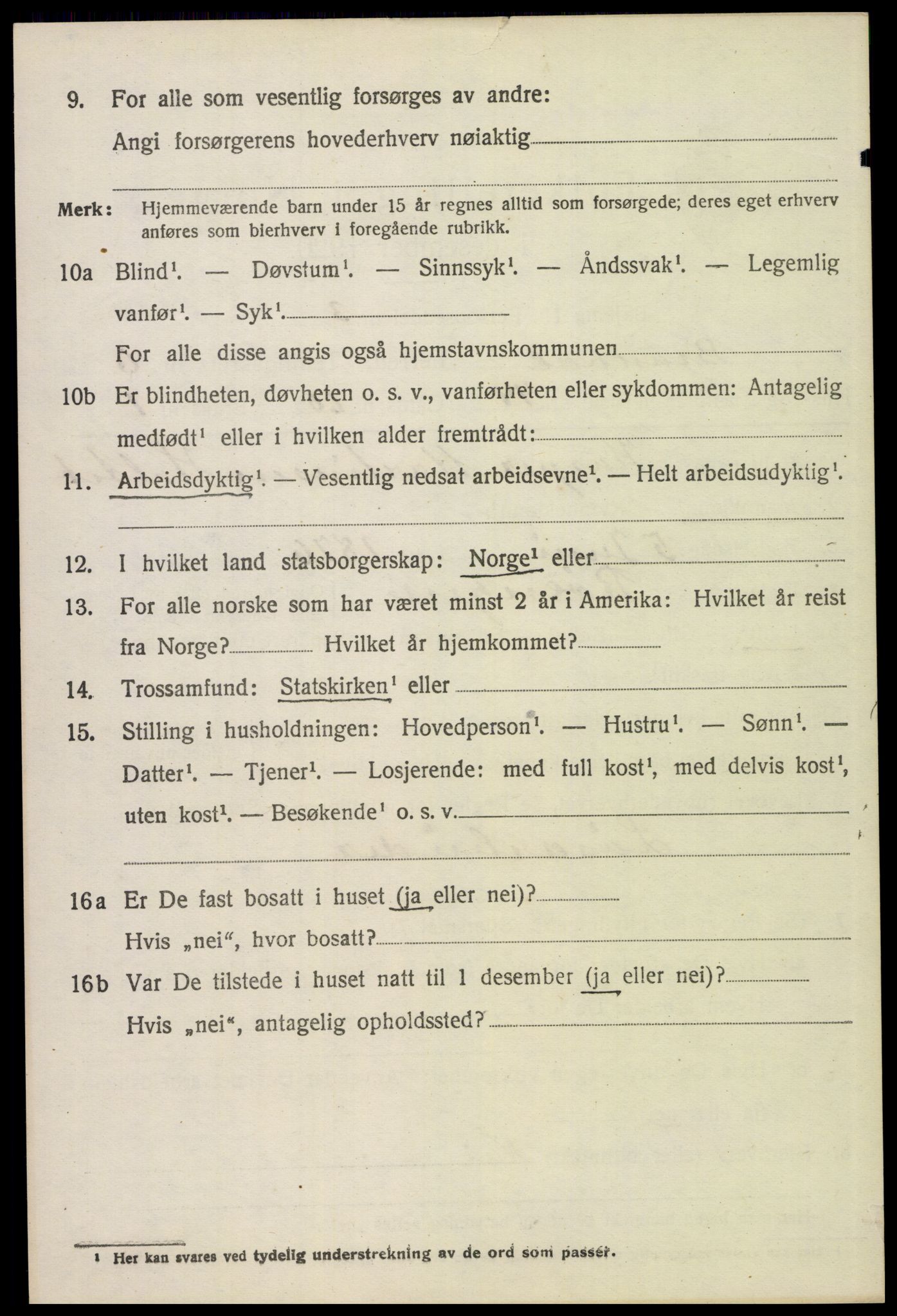 SAH, 1920 census for Brandval, 1920, p. 5769