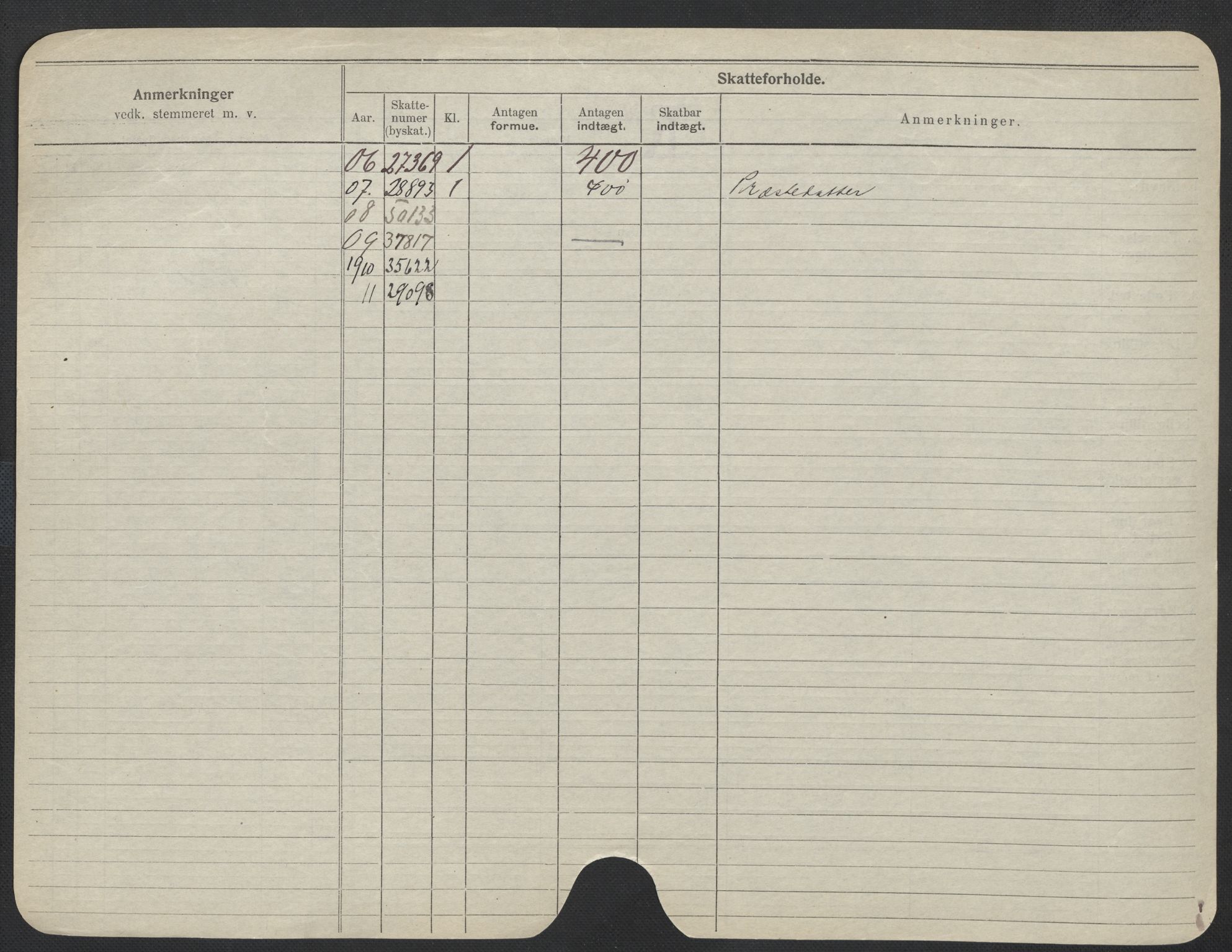 Oslo folkeregister, Registerkort, AV/SAO-A-11715/F/Fa/Fac/L0013: Kvinner, 1906-1914, p. 573b