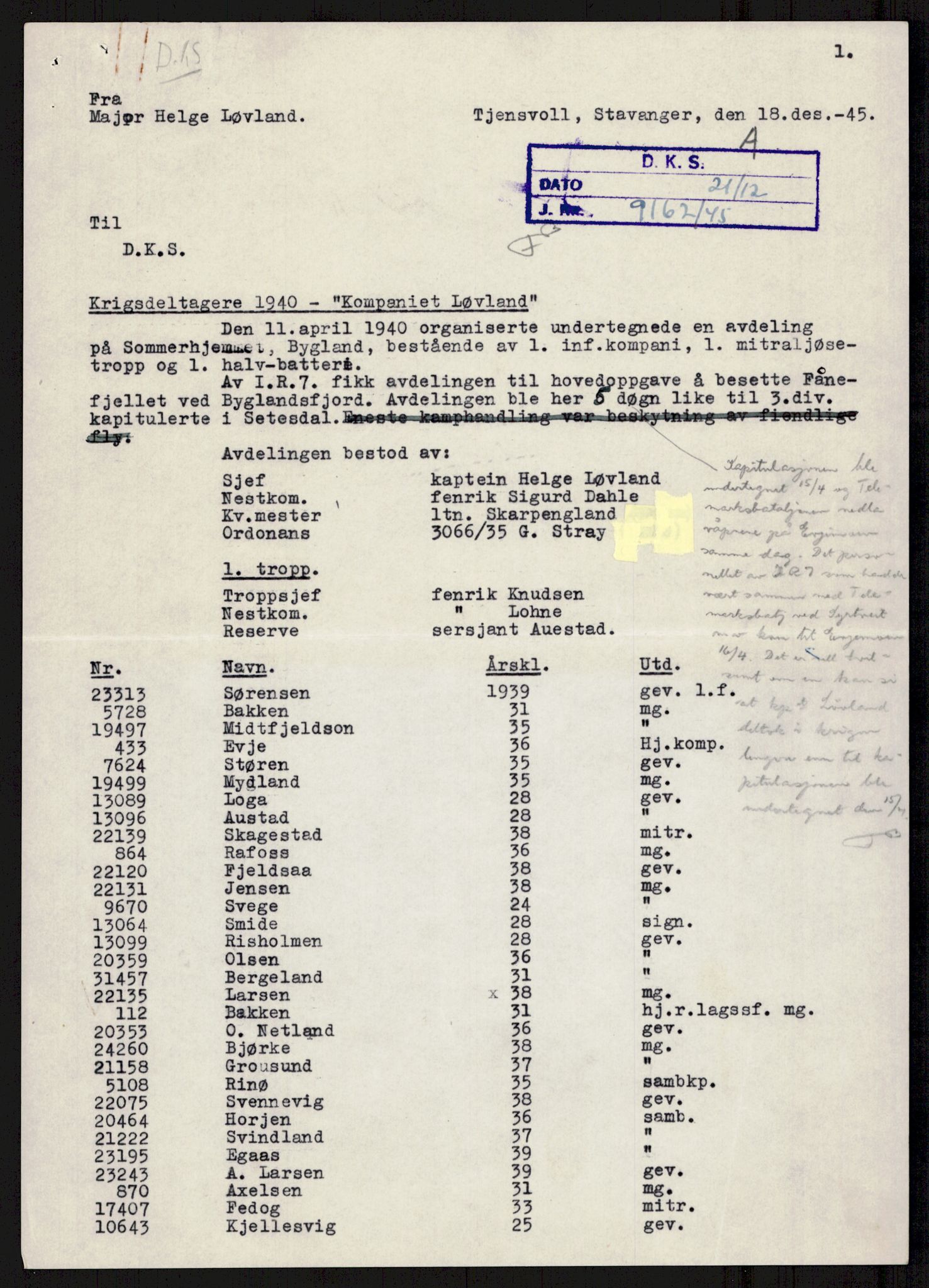 Forsvaret, Forsvarets krigshistoriske avdeling, AV/RA-RAFA-2017/Y/Yb/L0088: II-C-11-300-311  -  3. Divisjon., 1940, p. 846