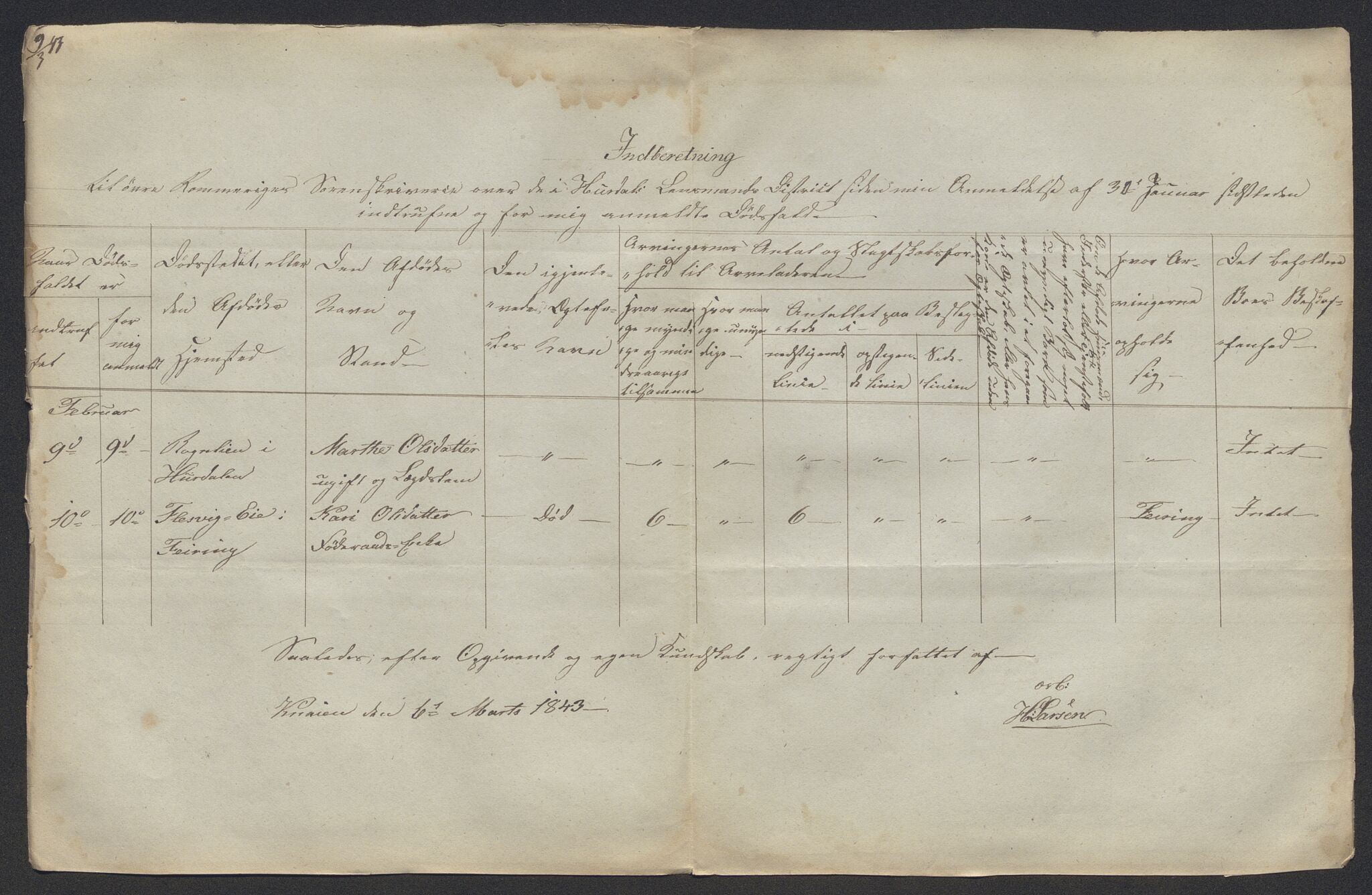 Eidsvoll tingrett, AV/SAO-A-10371/H/Ha/Hab/L0002: Dødsfallslister, 1832-1850, p. 375