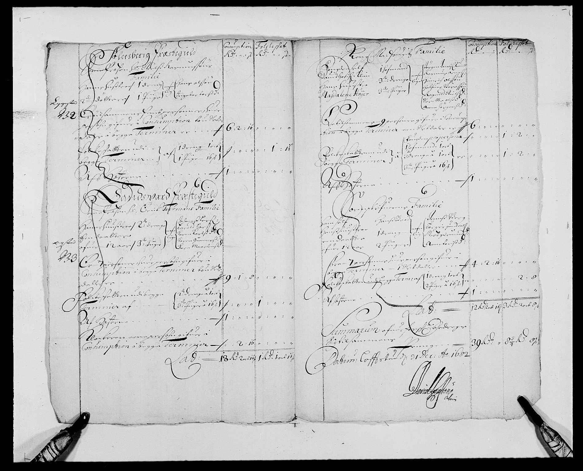 Rentekammeret inntil 1814, Reviderte regnskaper, Fogderegnskap, RA/EA-4092/R24/L1570: Fogderegnskap Numedal og Sandsvær, 1679-1686, p. 163