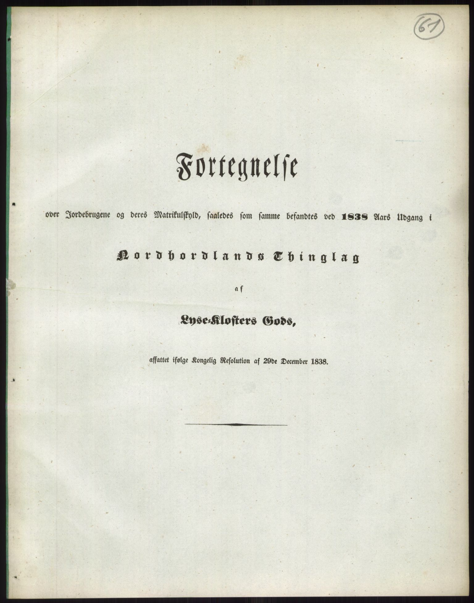 Andre publikasjoner, PUBL/PUBL-999/0002/0012: Bind 12 - Søndre Bergenhus amt: Nordhordland og Voss fogderi, 1838, p. 108